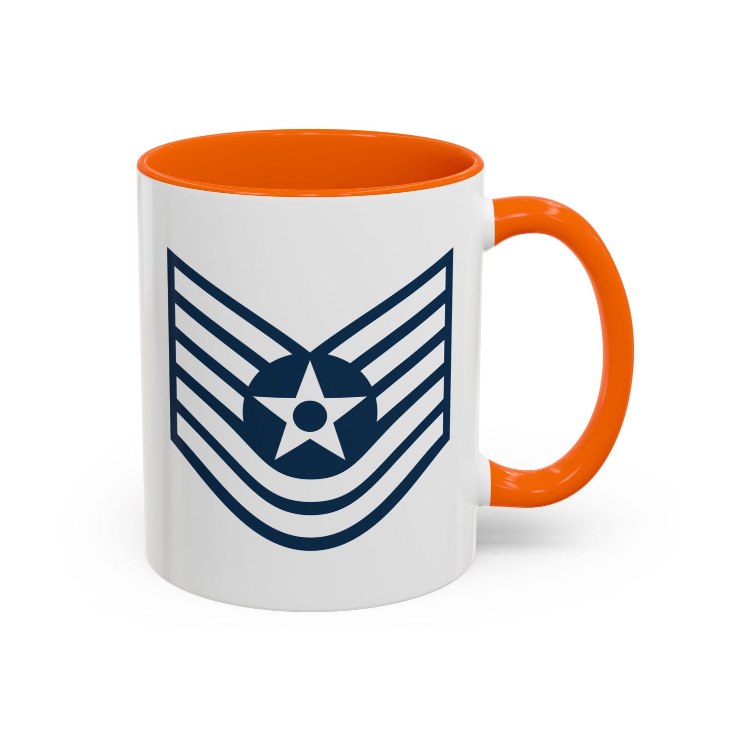 Accent Coffee Mug (11oz & 15oz) - USAF - Technical Sergeant (E6) - 2020