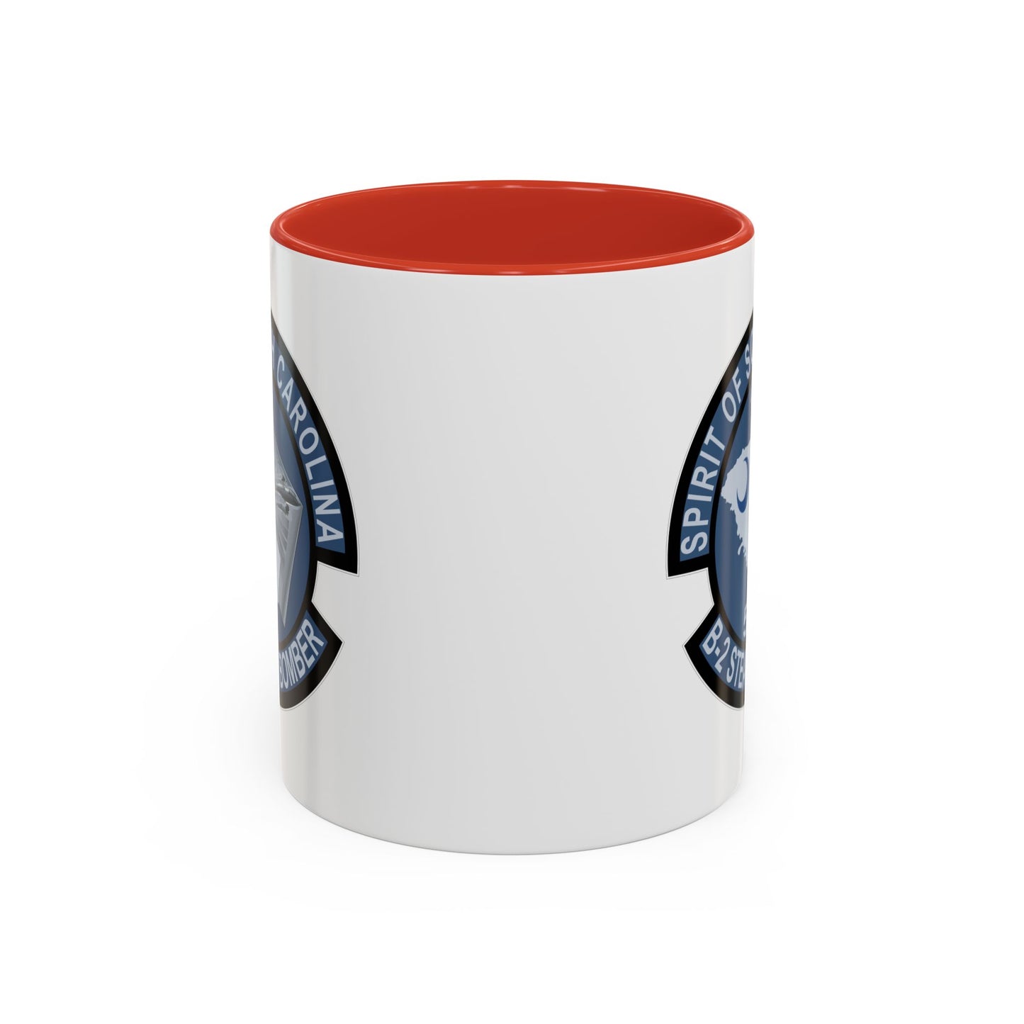 Accent Coffee Mug (11oz & 15oz) - USAF - B2 - Spirit of South Carolina Stealth Bomber wo Txt X 300