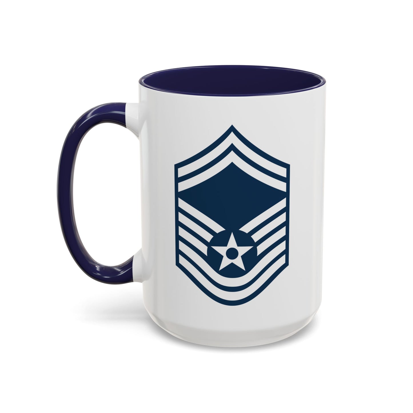 Accent Coffee Mug (11oz & 15oz) - USAF - Senior Master Sergeant (E8a) - 2020