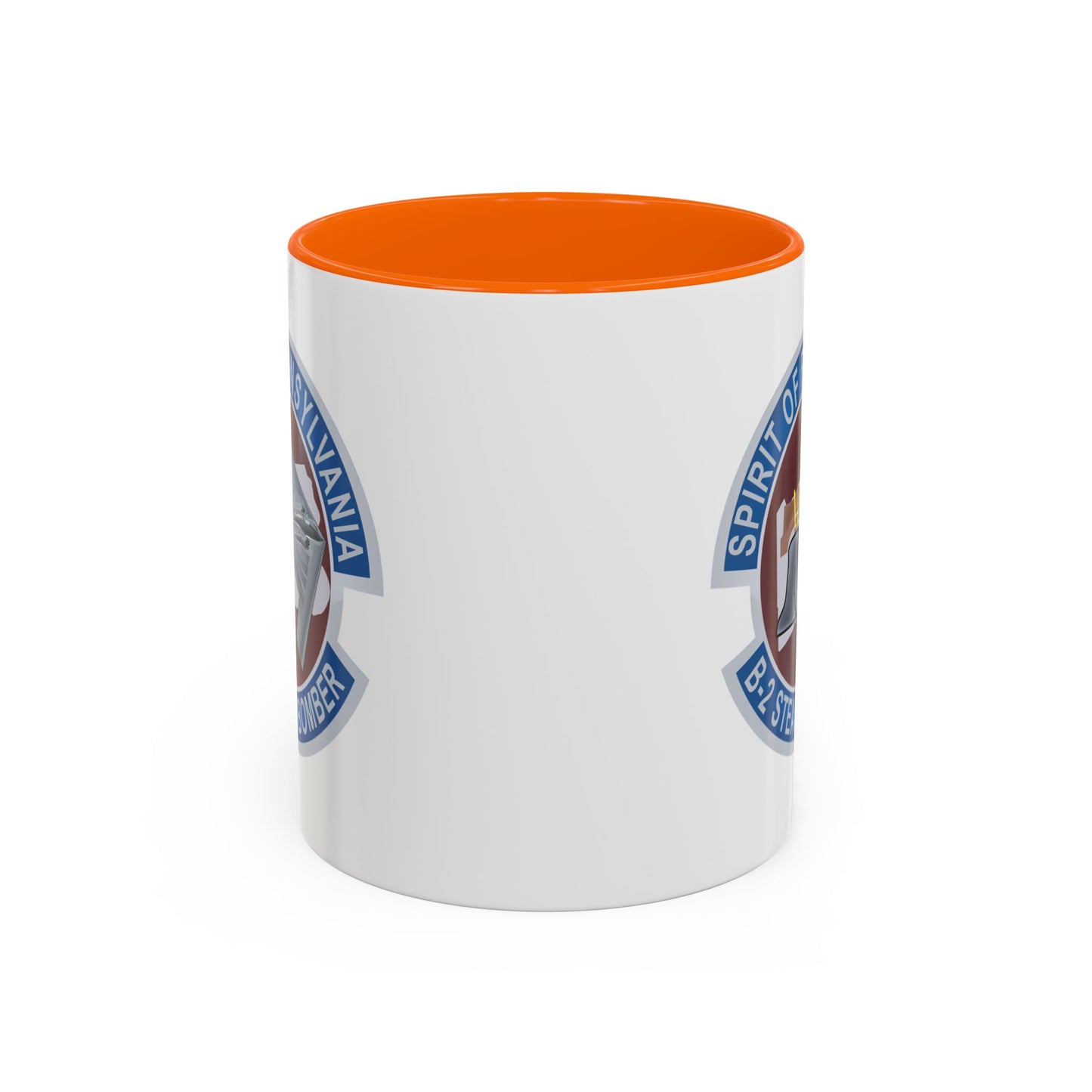 Accent Coffee Mug (11oz & 15oz) - USAF - B2 - Spirit of Pennsylvania Stealth Bomber wo Txt X 300