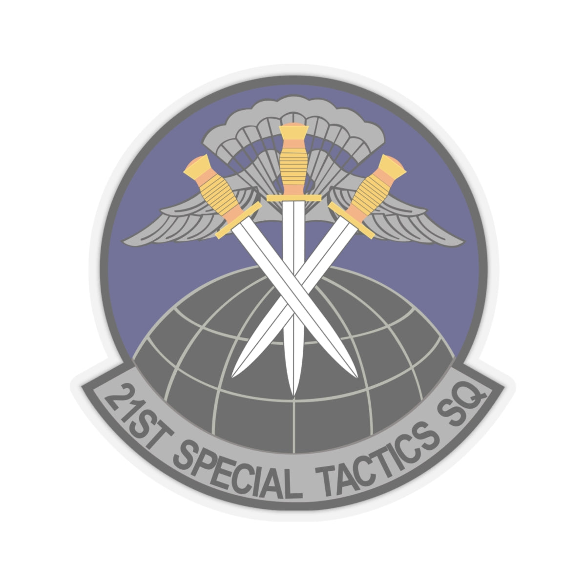 Kiss-Cut Stickers - USAF - 21st Special Tactics Squadron wo Txt