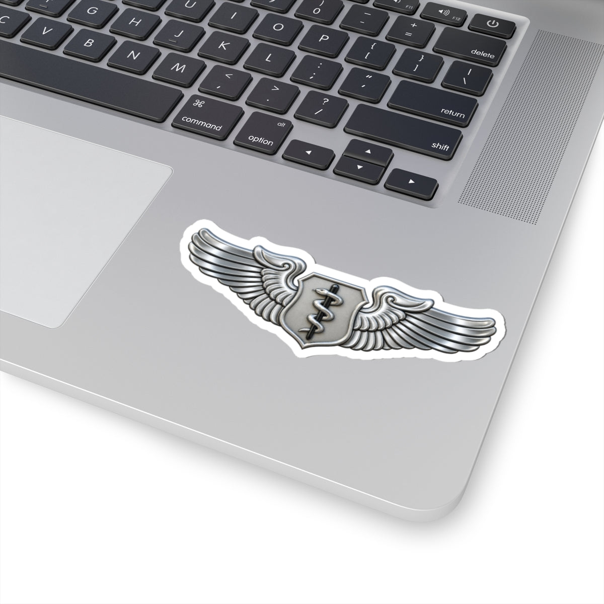 Kiss-Cut Stickers - USAF - Flight Surgeon Badge wo txt - 3D - Enhanced