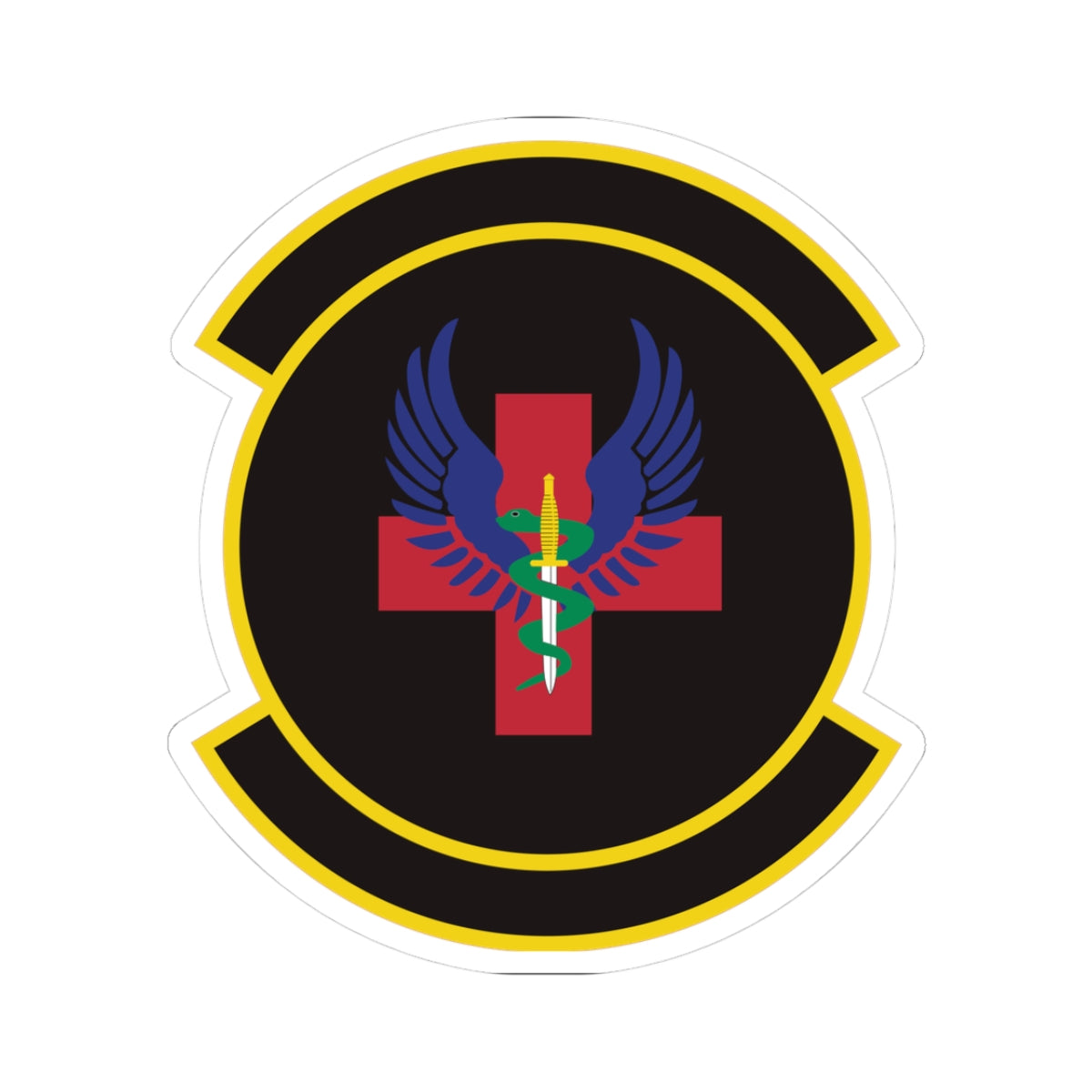 Kiss-Cut Stickers - USAF - 1st Special Operations Healthcare Operations Squadron wo txt