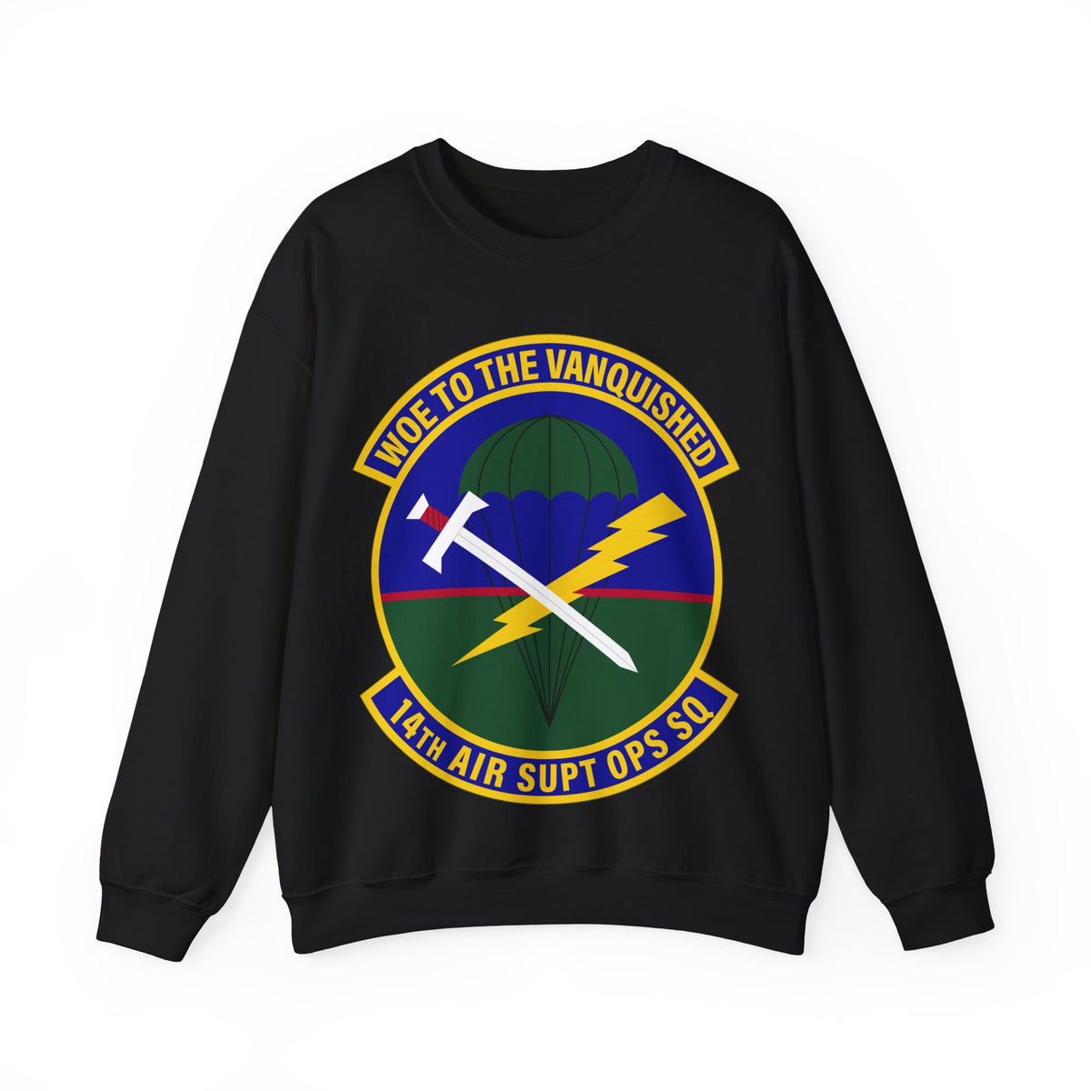 Crewneck Sweatshirt - USAF - 14th Air Support Operations Squadron wo txt