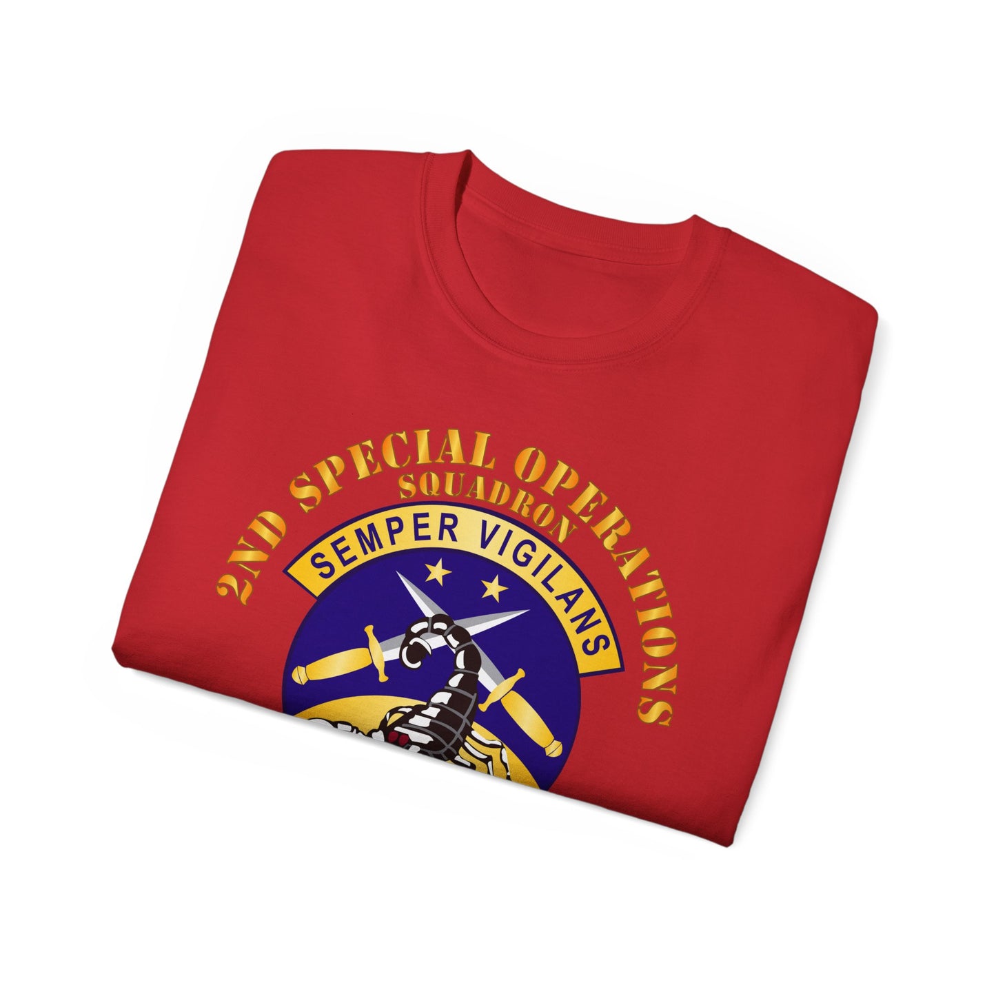 Unisex Ultra Cotton Tee - USAFSOF - 2nd Special Operations Squadron - 919th Operations Group
