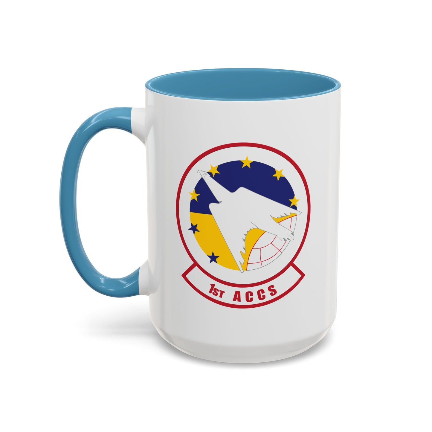 Accent Coffee Mug (11oz & 15oz) - USAF - 1st Airborne Command Control Squadron (ACC) wo txt X 300