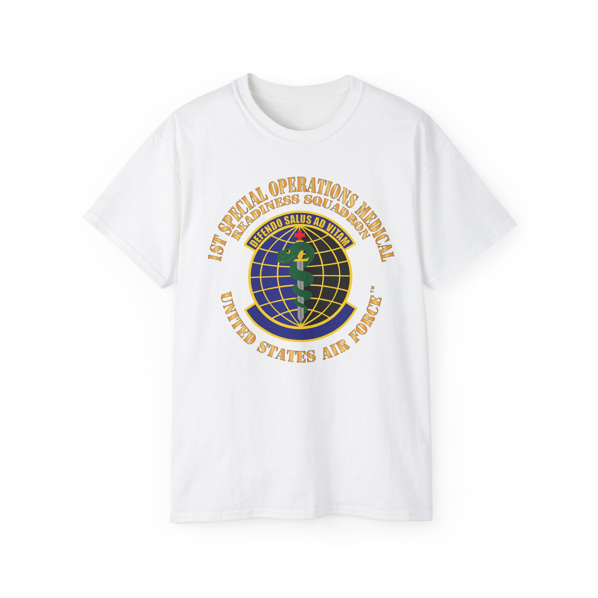 Unisex Ultra Cotton Tee - USAF -  1st Special Operations Medical Readiness Squadron