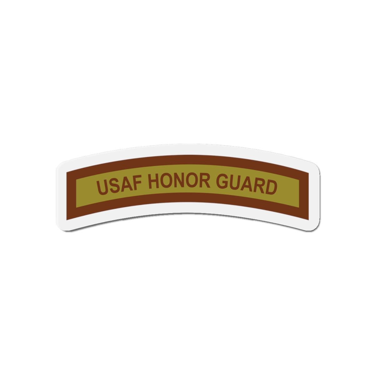 Die-Cut Magnet - USAF - Honor Guard Tab