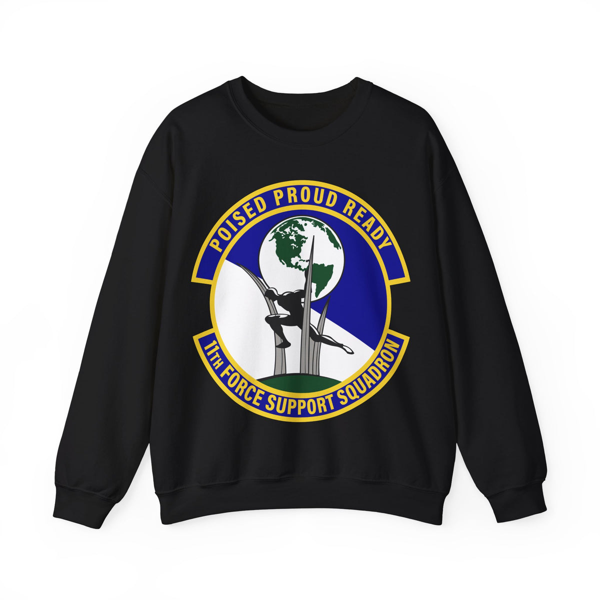 Crewneck Sweatshirt - USAF - 11th Force Support Squadron wo txt