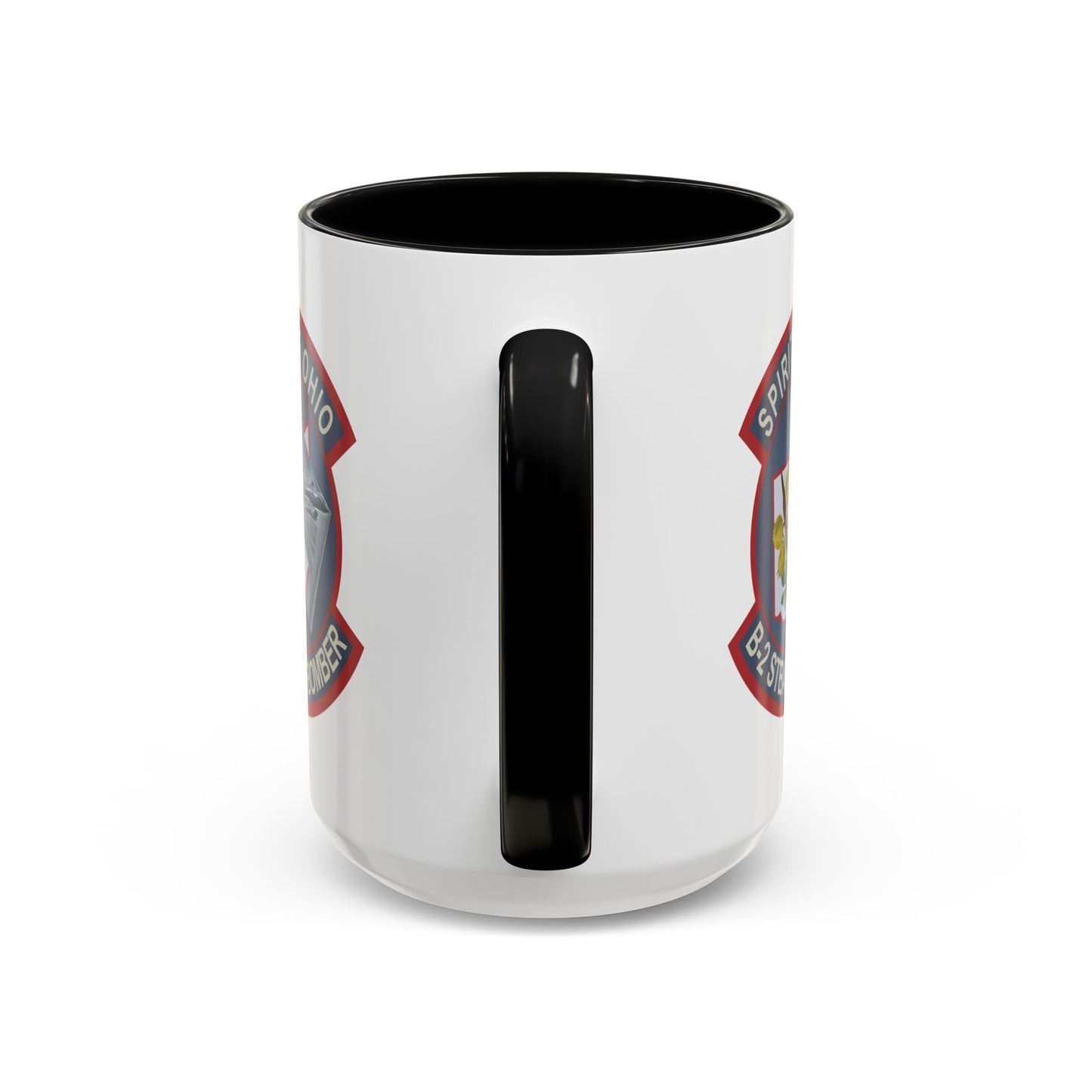 Accent Coffee Mug (11oz & 15oz) - USAF - B2 - Spirit of Ohio - Stealth Bomber wo txt X 300