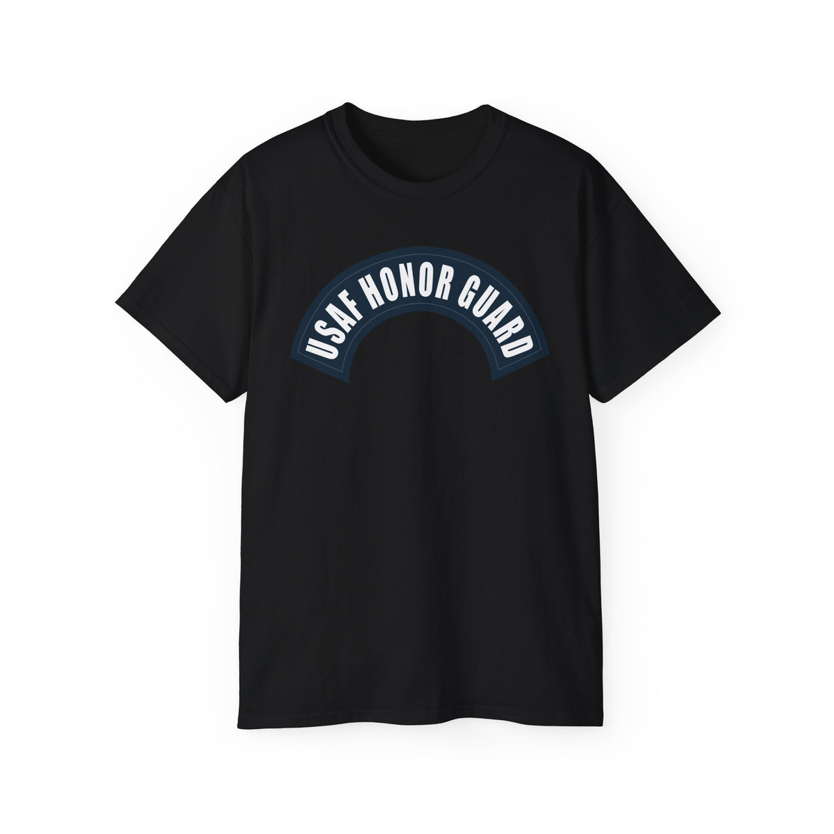 Unisex Ultra Cotton Tee - USAF Honor Guard Tab
