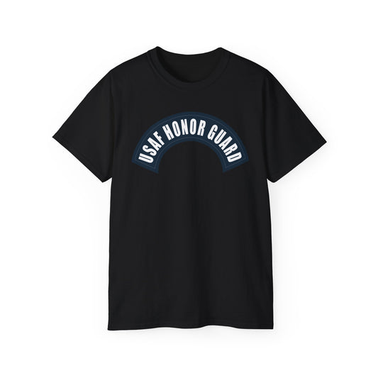 Unisex Ultra Cotton Tee - USAF Honor Guard Tab