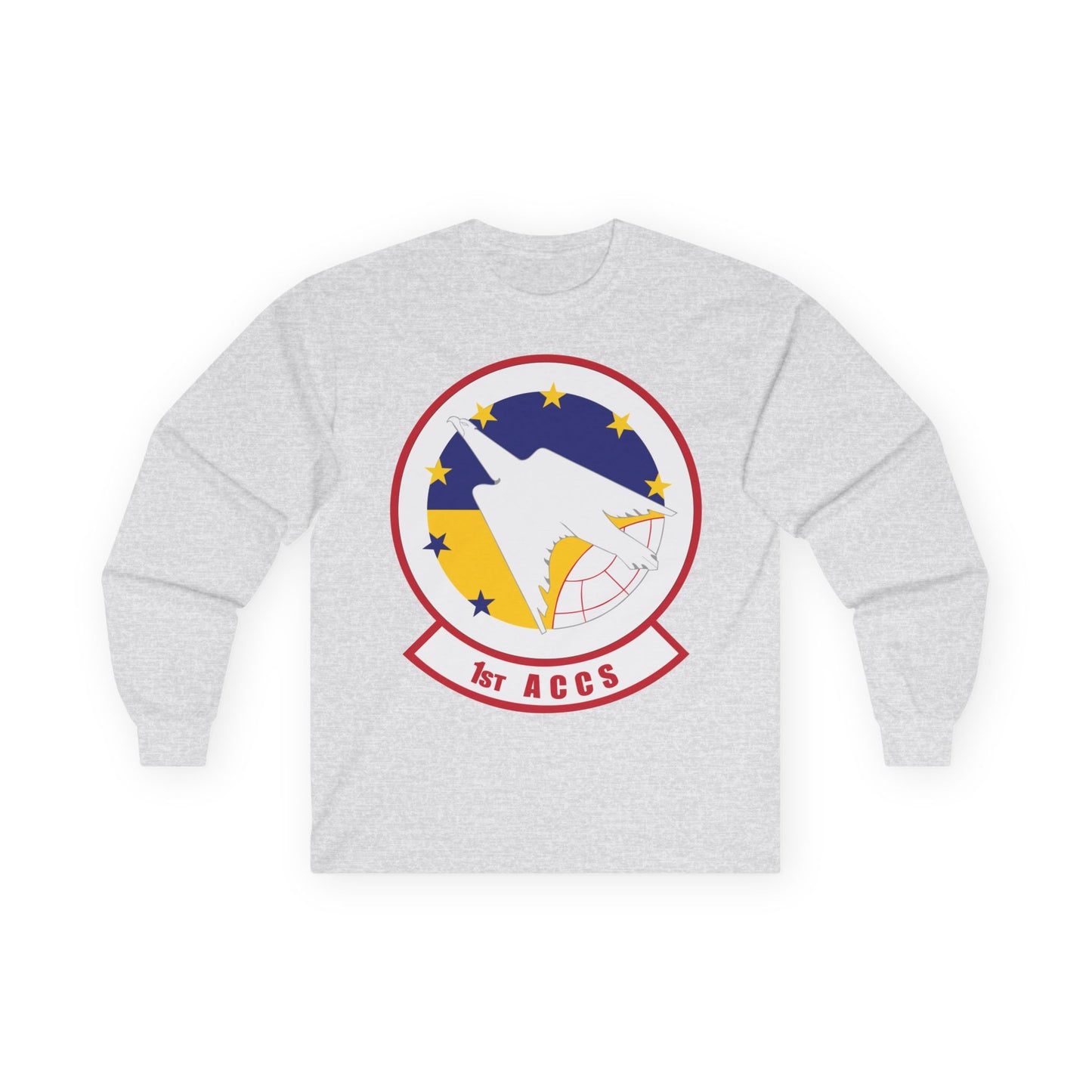 Unisex Ultra Cotton Long Sleeve Tee - USAF - 1st Airborne Command Control Squadron (ACC) wo txt X 300