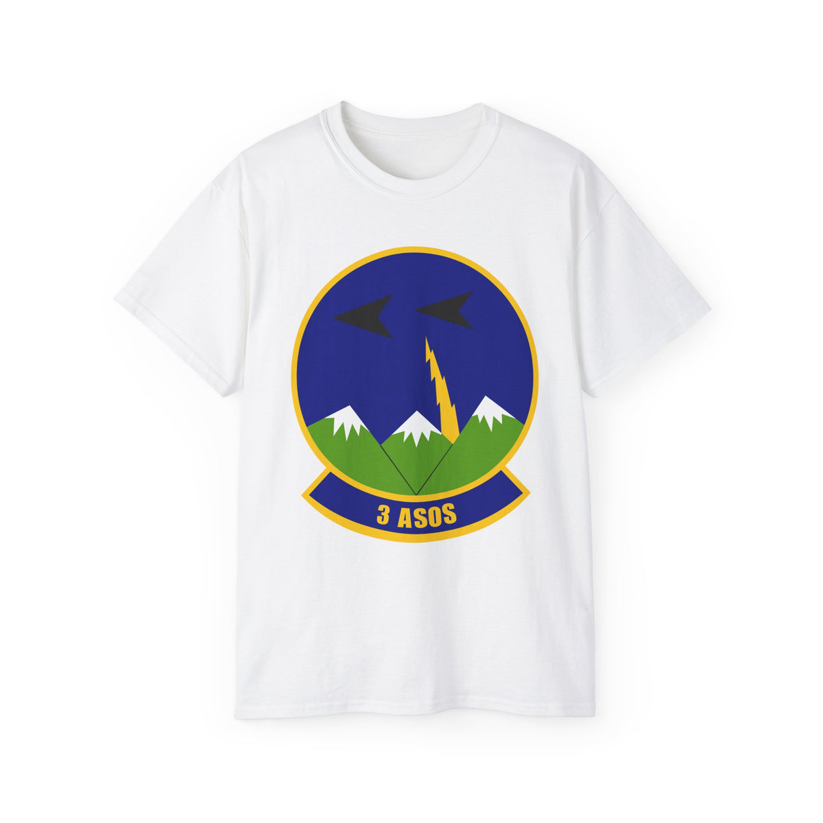 Unisex Ultra Cotton Tee - USAF - 3rd Air Support Operations Squadron wo txt X 300