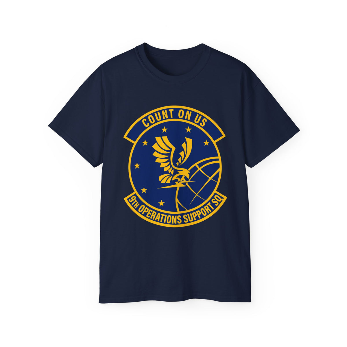 Unisex Ultra Cotton Tee - USAF - 9th Operations Support Squadron wo txt X 300