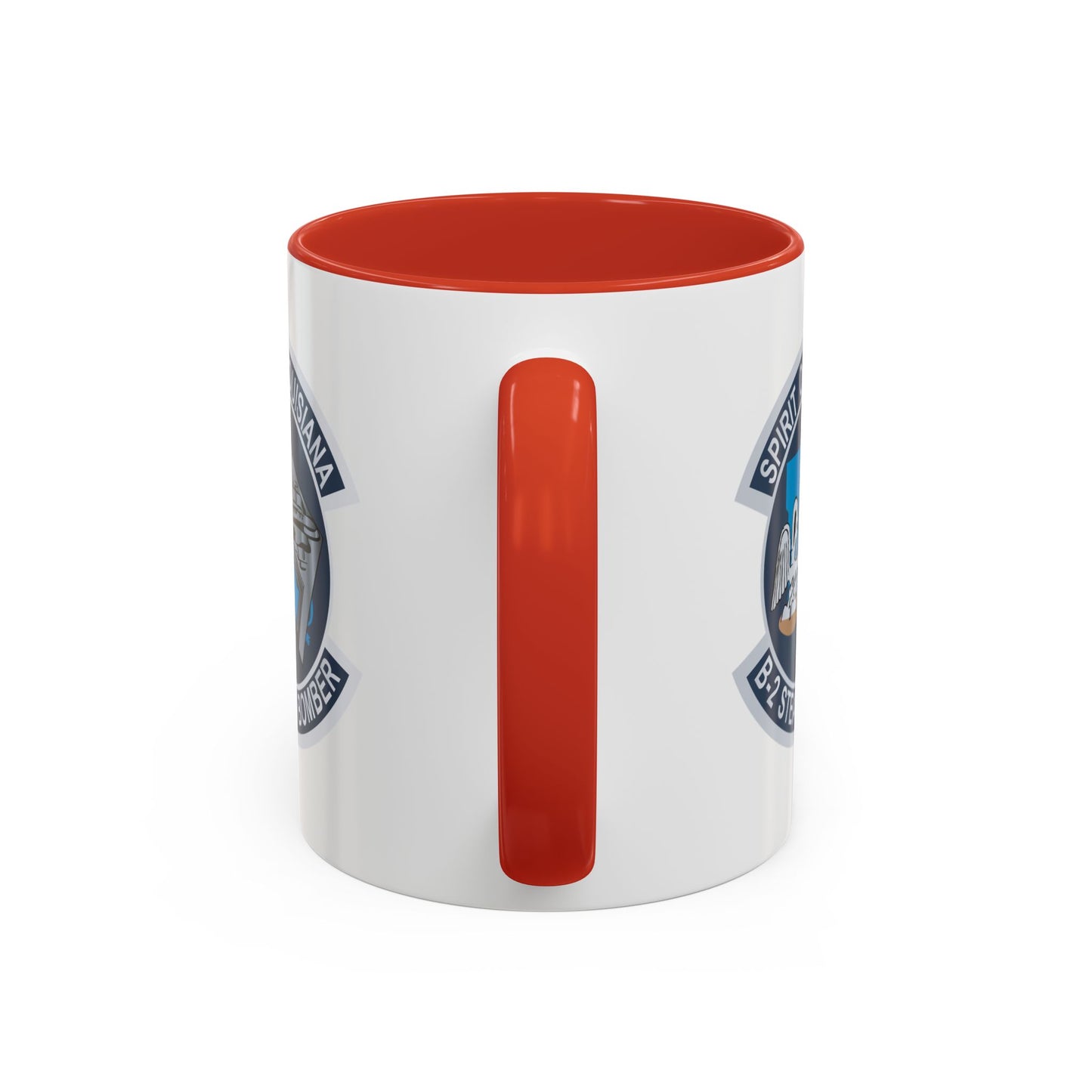 Accent Coffee Mug (11oz & 15oz) - USAF - B2 - Spirit of Louisiana - Stealth Bomber wo txt X 300