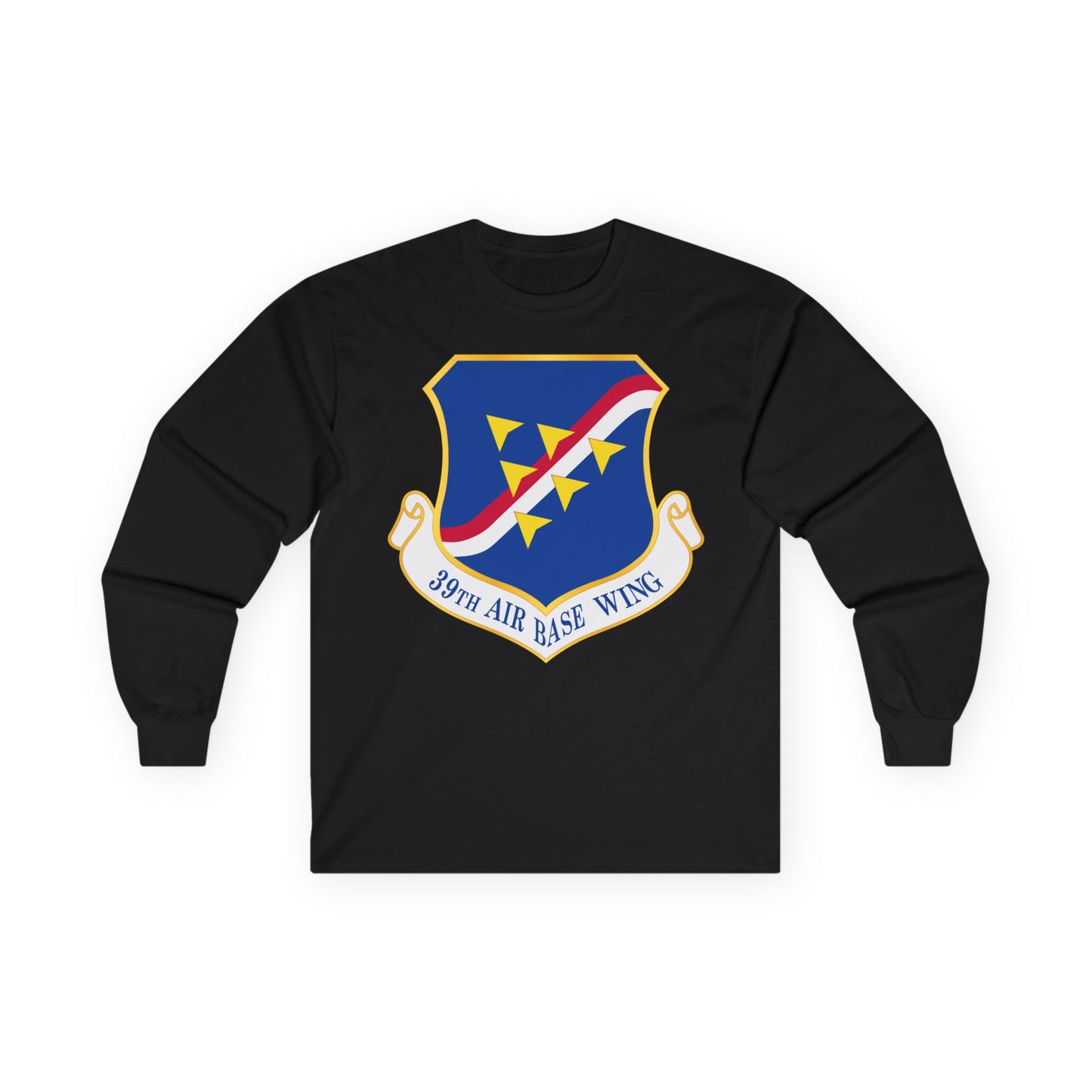 Unisex Ultra Cotton Long Sleeve Tee - USAF - 39th Airbase Wing wo Txt