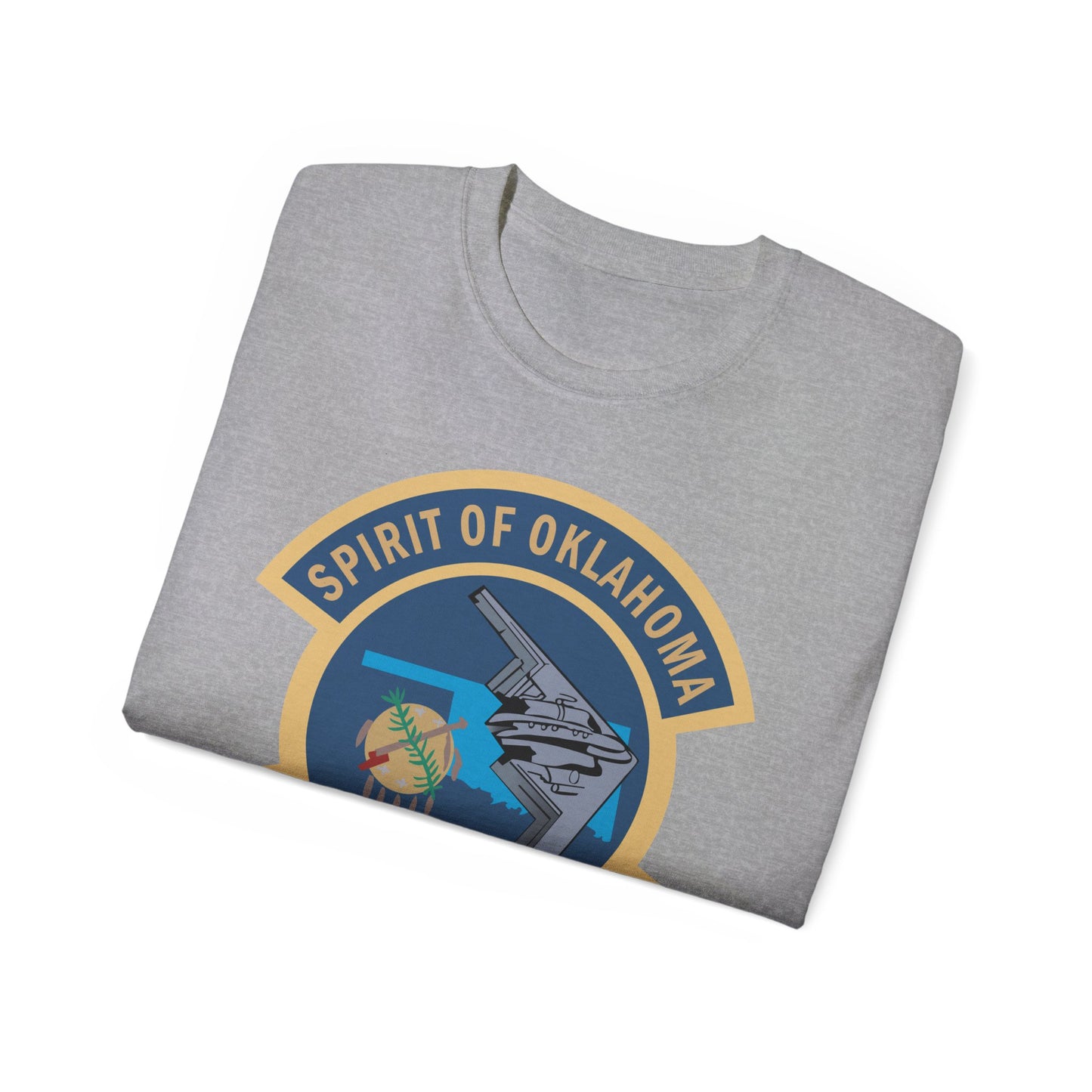 Unisex Ultra Cotton Tee - USAF - B2 - Spirit of Oklahoma - Stealth Bomber wo txt X 300