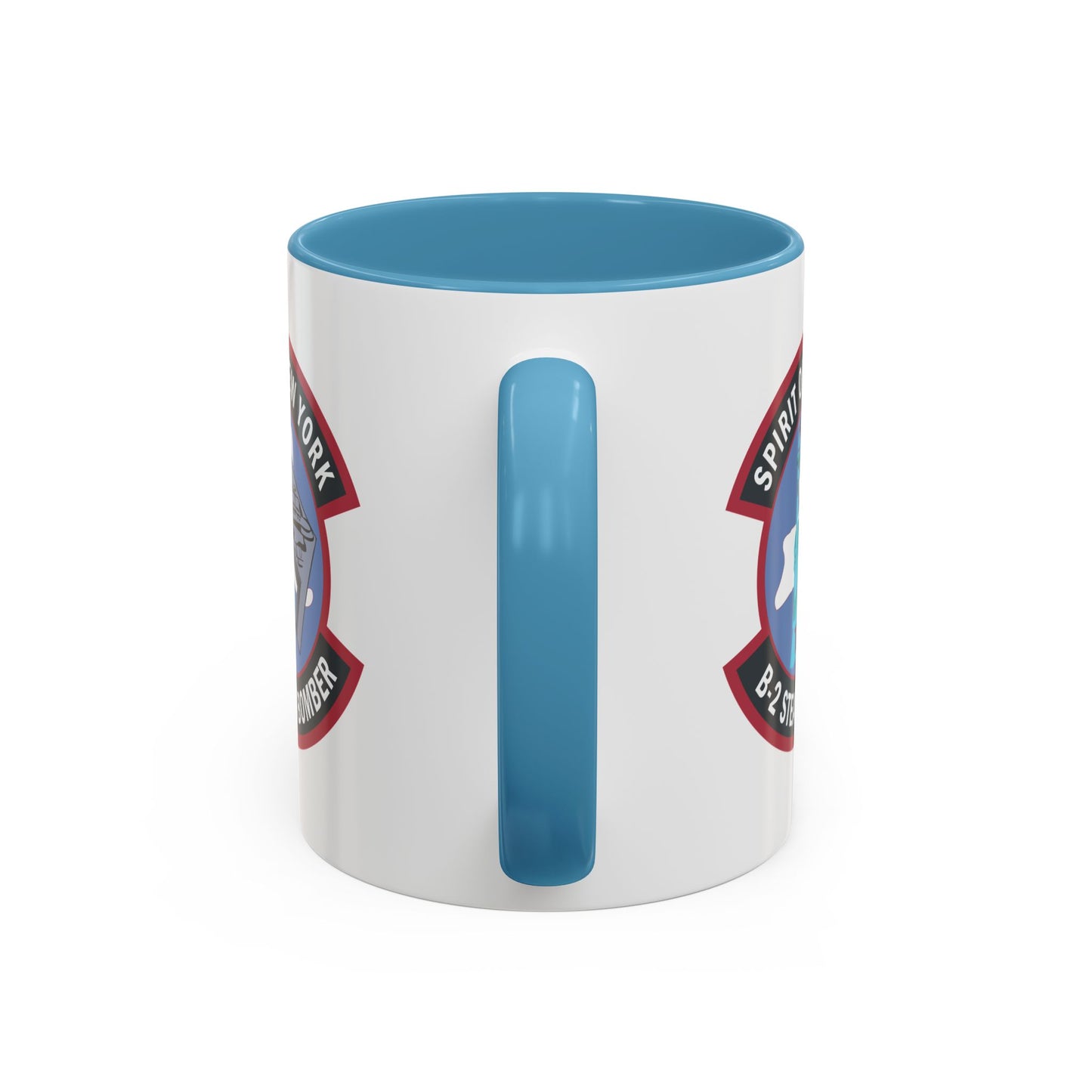 Accent Coffee Mug (11oz & 15oz) - USAF - B2 - Spirit of New York - Stealth Bomber wo txt X 300