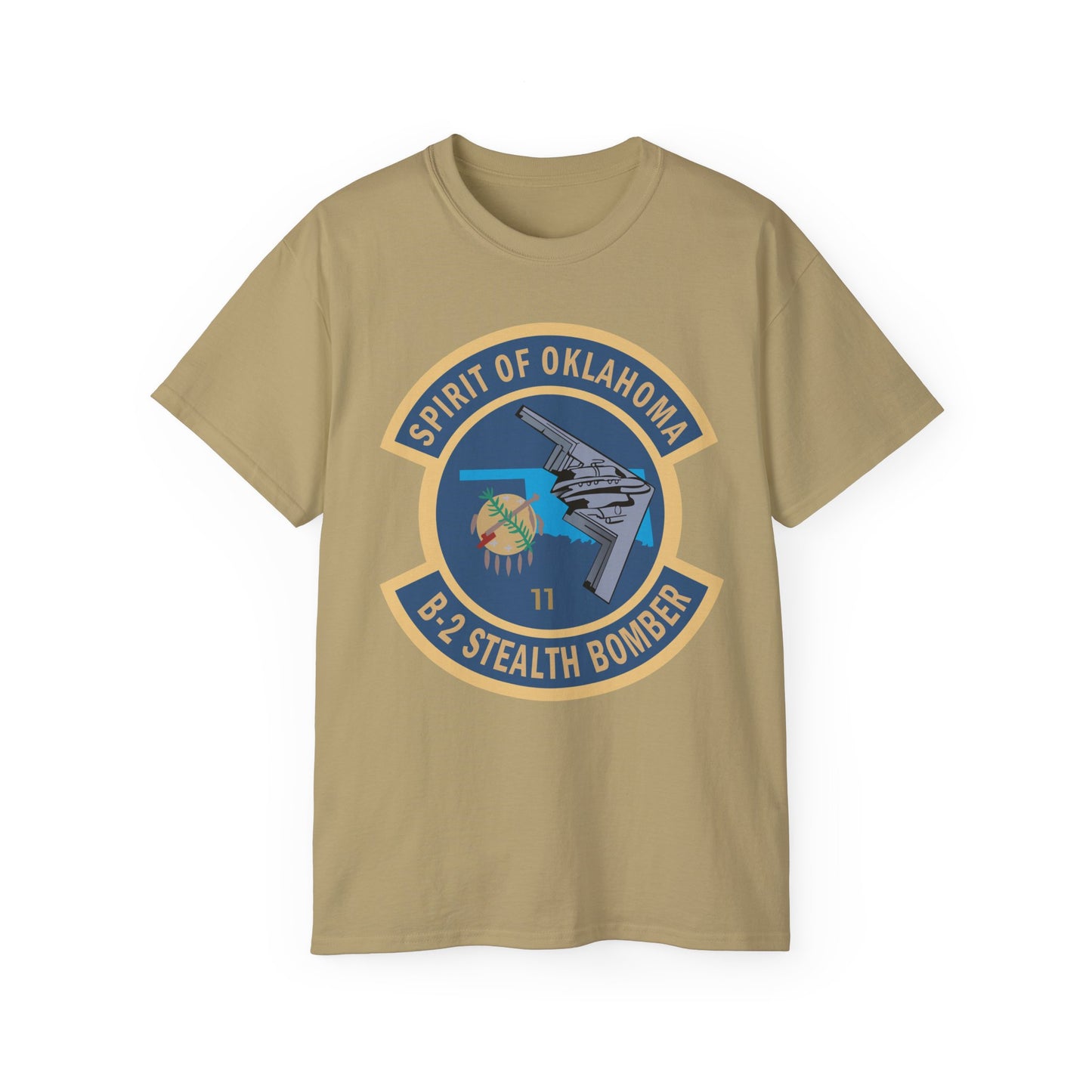 Unisex Ultra Cotton Tee - USAF - B2 - Spirit of Oklahoma - Stealth Bomber wo txt X 300