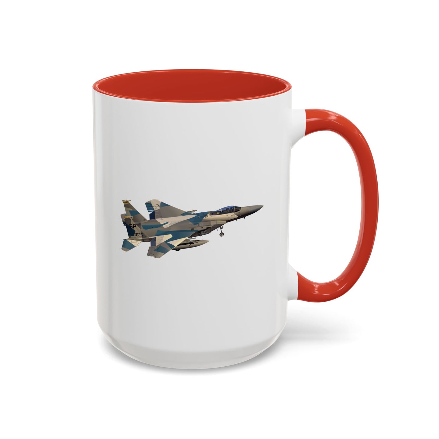 Accent Coffee Mug (11oz & 15oz) - USAF - F15 Eagle wo txt
