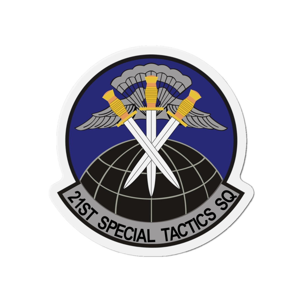 Die-Cut Magnet - USAF - 21st Special Tactics Squadron wo Txt