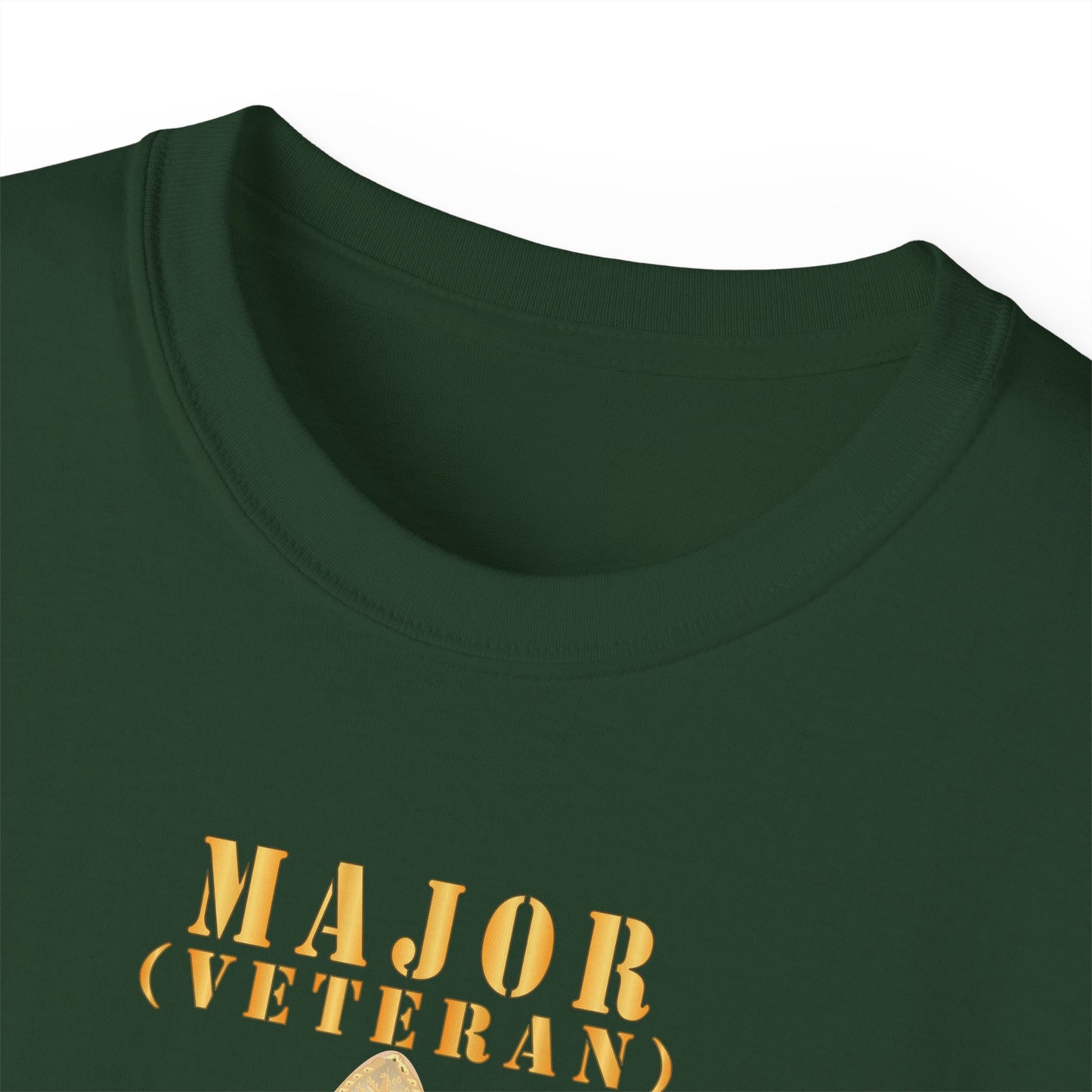 Unisex Ultra Cotton Tee - USAF - Major - MAJ - Veteran X 300