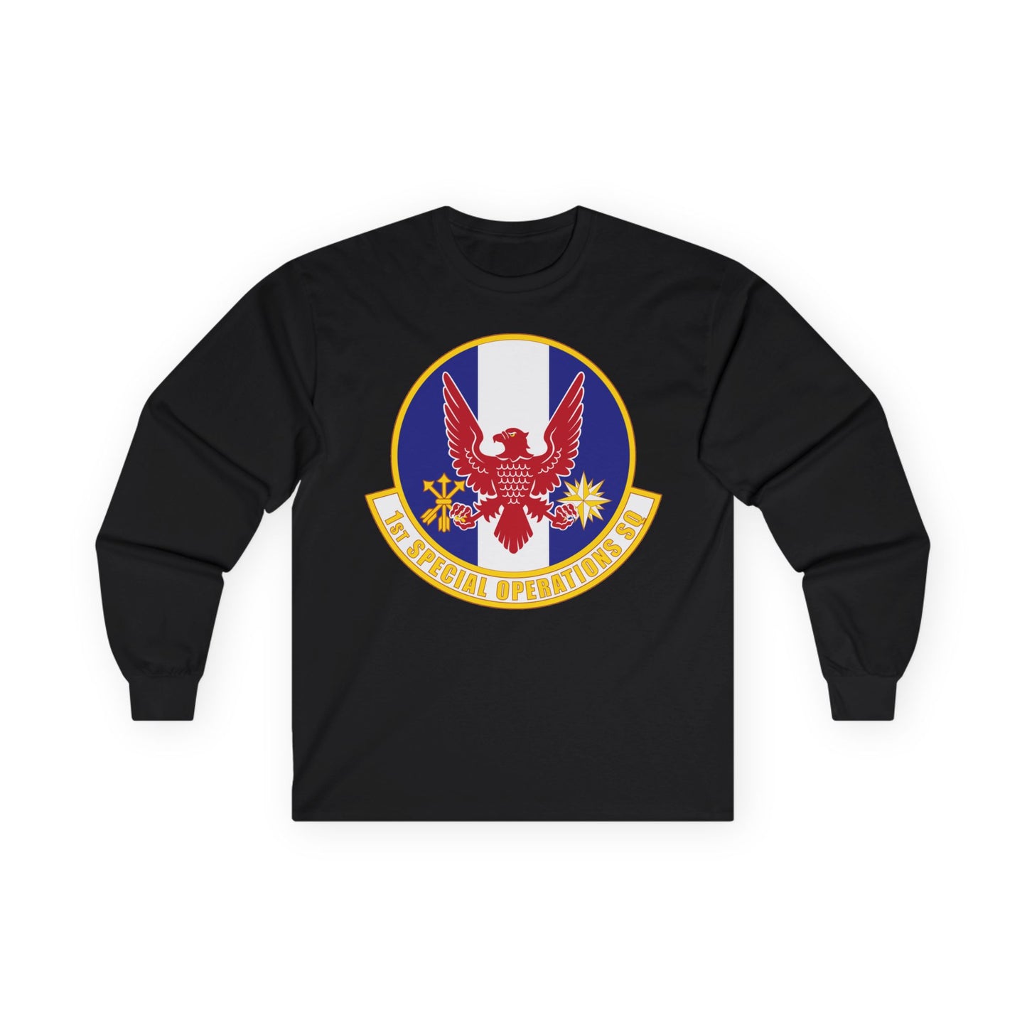 Unisex Ultra Cotton Long Sleeve Tee - USAF - 1st Special Operations Squadron wo txt