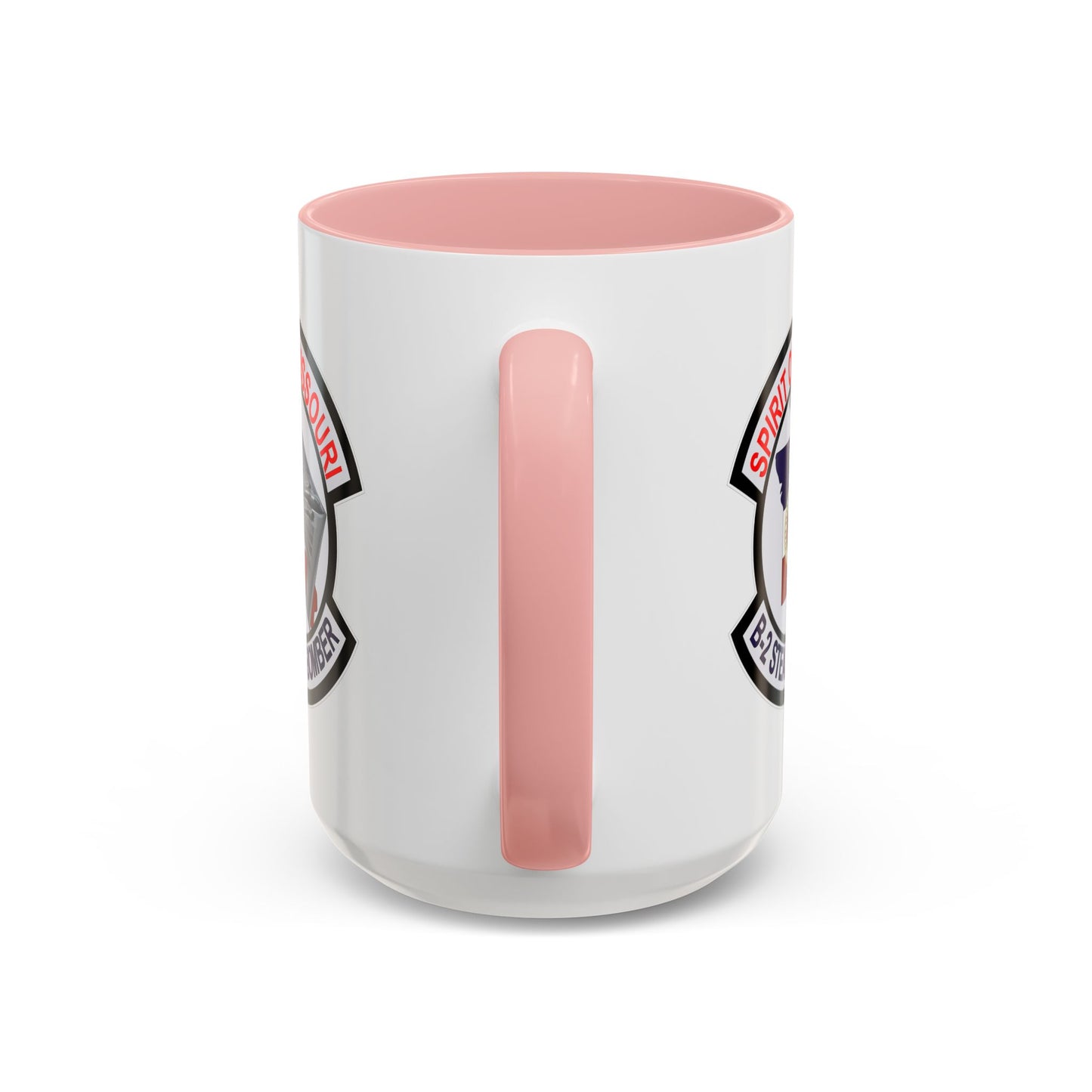 Accent Coffee Mug (11oz & 15oz) - USAF - B2 - Spirit of Missouri - Stealth Bomber wo Txt