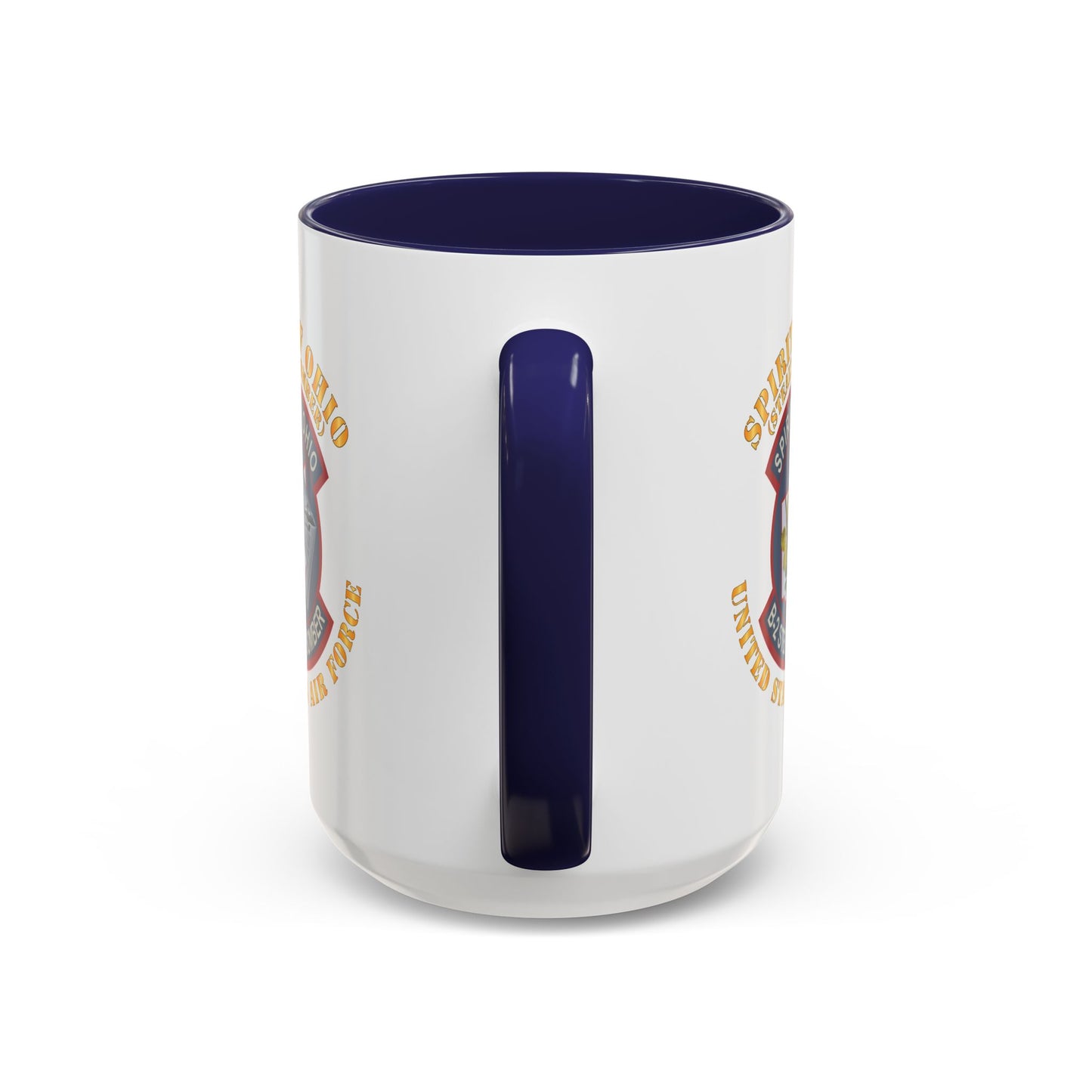 Accent Coffee Mug (11oz & 15oz) - USAF - B2 - Spirit of Ohio - Stealth Bomber X 300