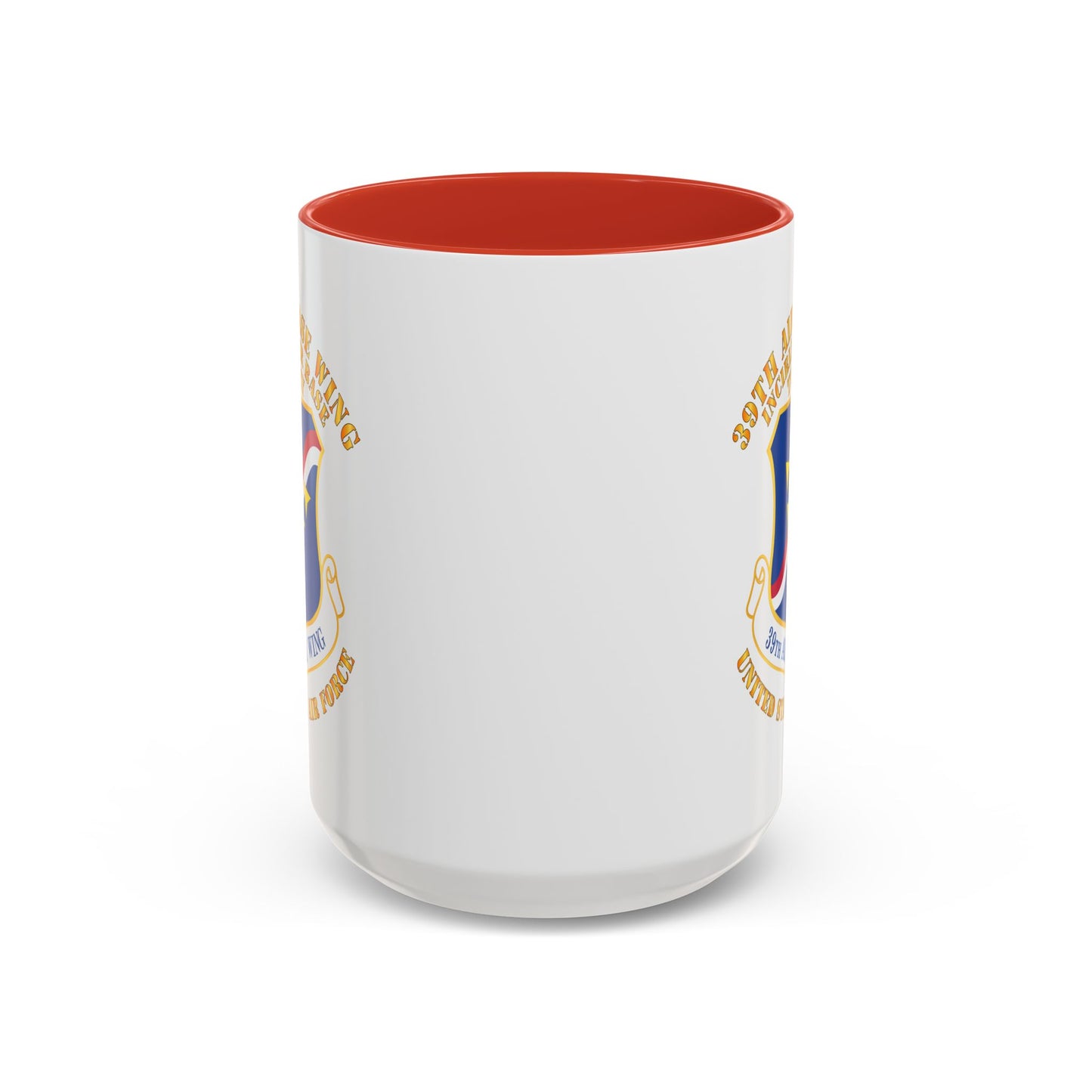 Accent Coffee Mug (11oz & 15oz) - USAF - 39th Airbase Wing - 3rd AF - Incirlik Air Base - Turkey