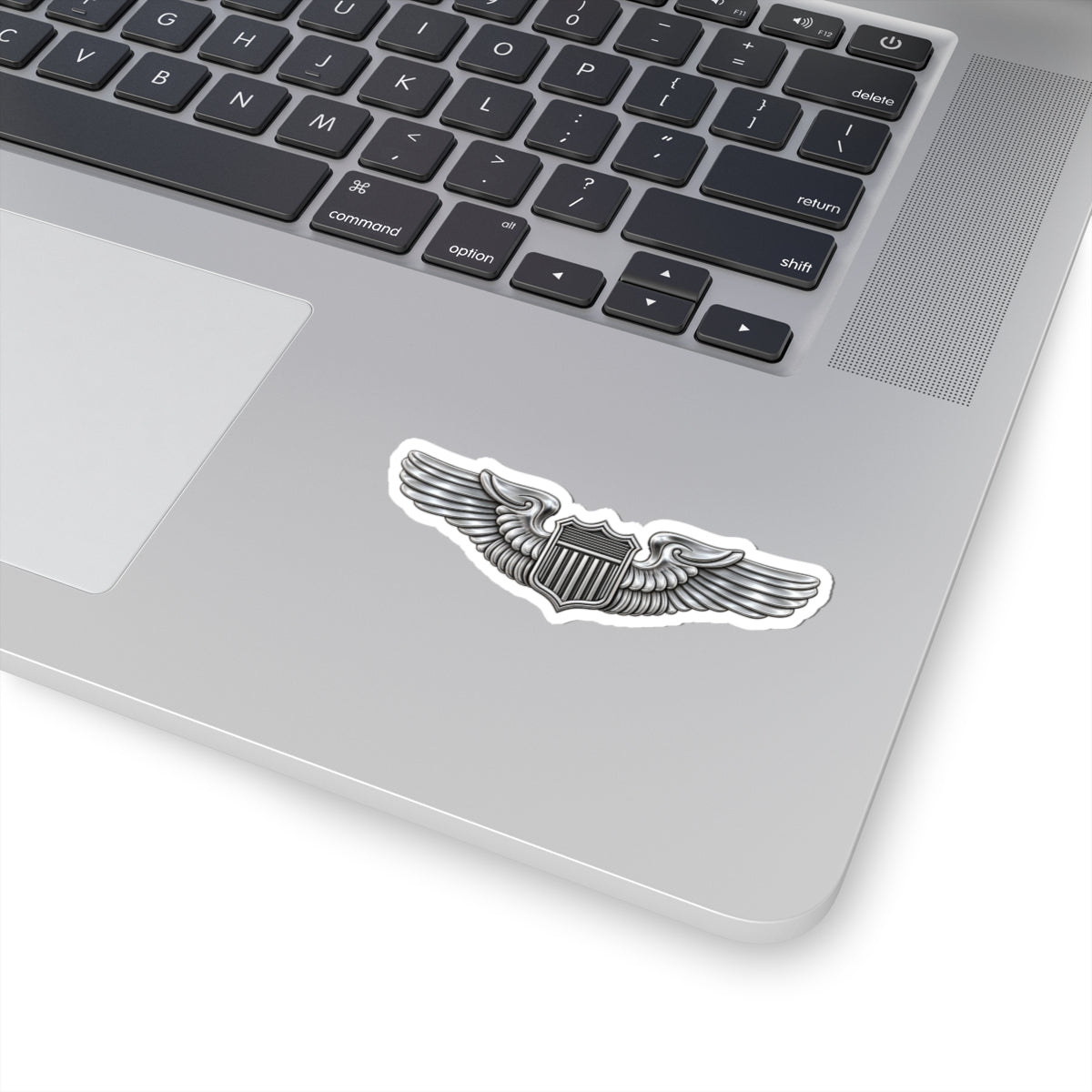 Kiss-Cut Stickers - USAF - Basic Pilot Badge wo Txt - 3D - Enhanced
