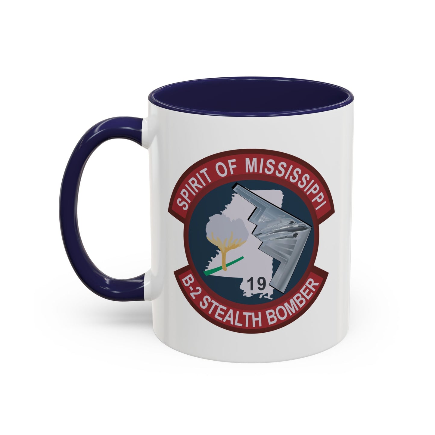 Accent Coffee Mug (11oz & 15oz) - USAF - B2 - Spirit of Mississippi - Stealth Bomber wo txt X 300
