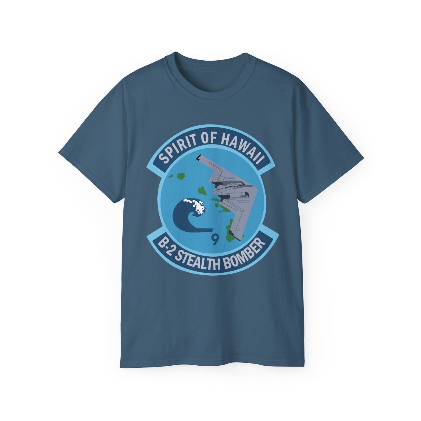 Unisex Ultra Cotton Tee - USAF - B2 - Spirit of Hawaii - Stealth Bomber wo txt X 300