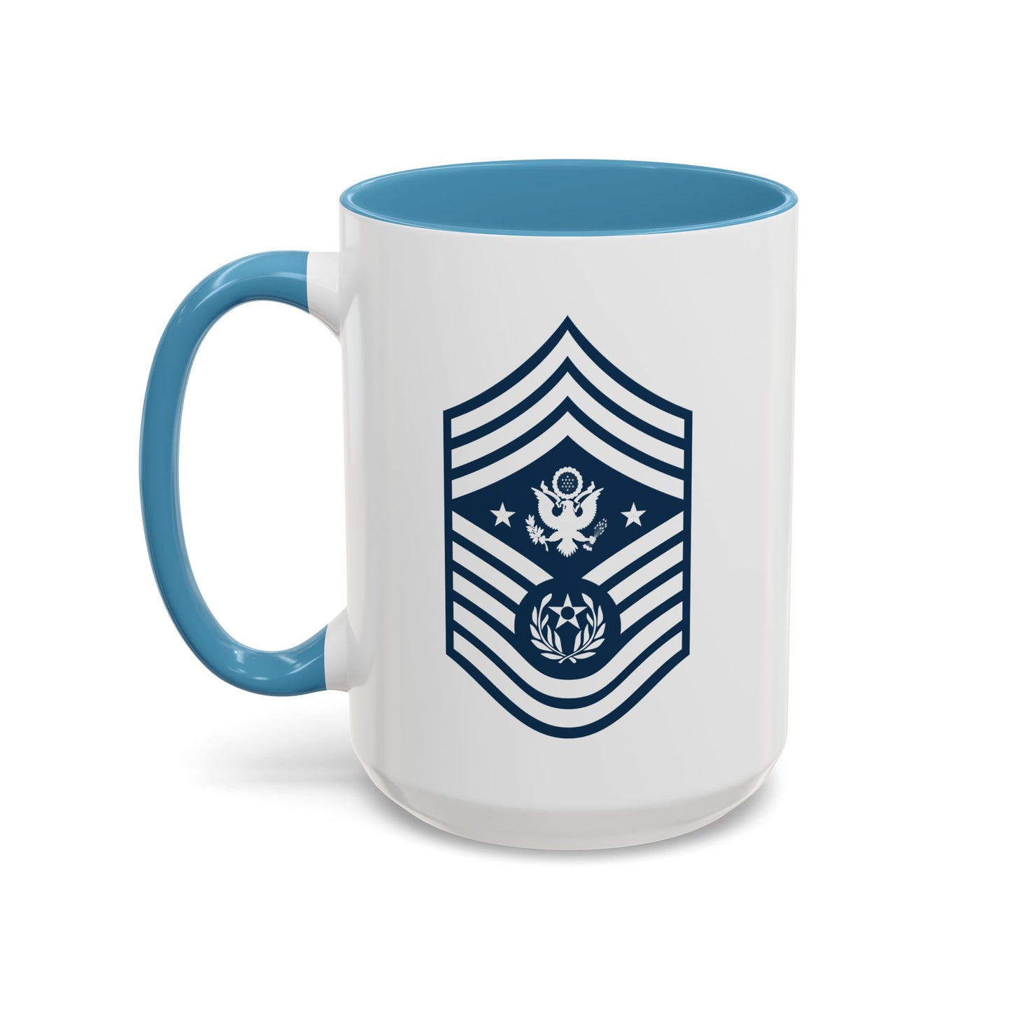 Accent Coffee Mug (11oz & 15oz) - USAF - Chief Master Sergeant of the Air Force (E9d) - 2020