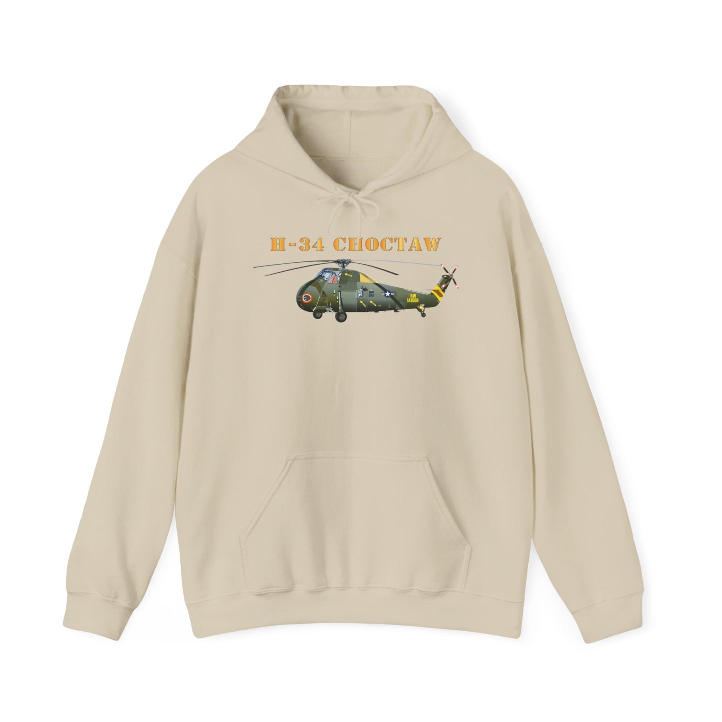 Unisex Heavy Blend Hooded Sweatshirt - H-34 Choctaw with Txt X 300