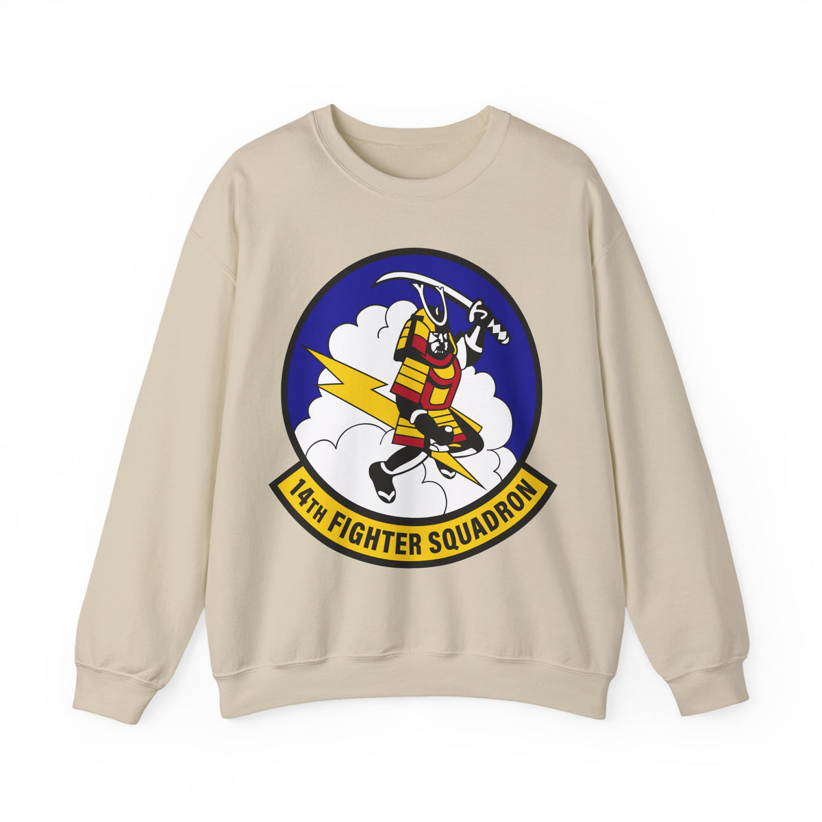 Crewneck Sweatshirt - USAF - 14th Fighter Squadron wo txt