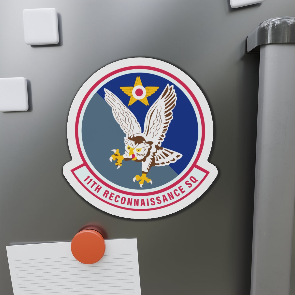Die-Cut Magnet - USAF - 11th Attack Squadron wo txt