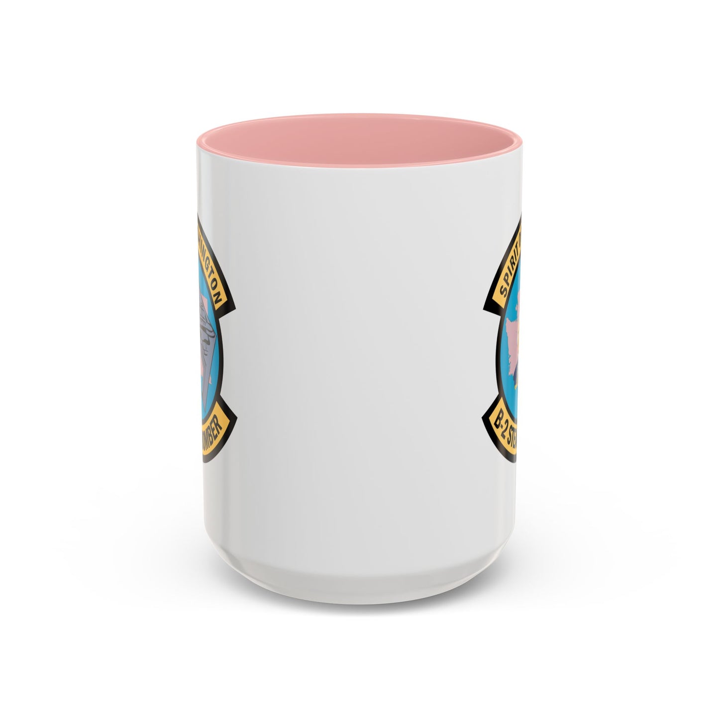 Accent Coffee Mug (11oz & 15oz) - USAF - B2 - Spirit of Washington - Stealth Bomber wo txt X 300