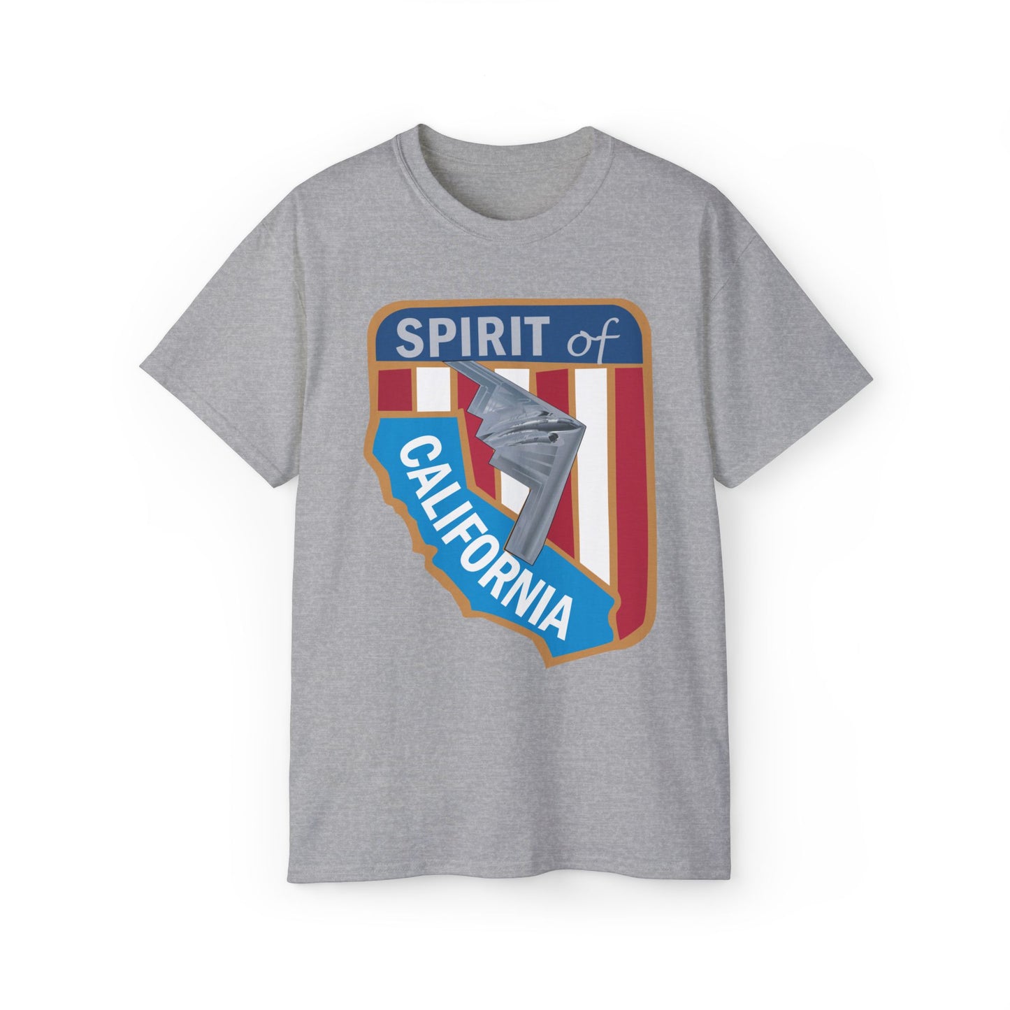 Unisex Ultra Cotton Tee - USAF - B2 - Spirit of California - Stealth Bomber wo txt X 300