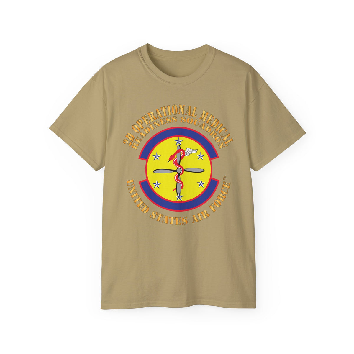Unisex Ultra Cotton Tee - USAF - 2d Operational Medical Readiness Sq