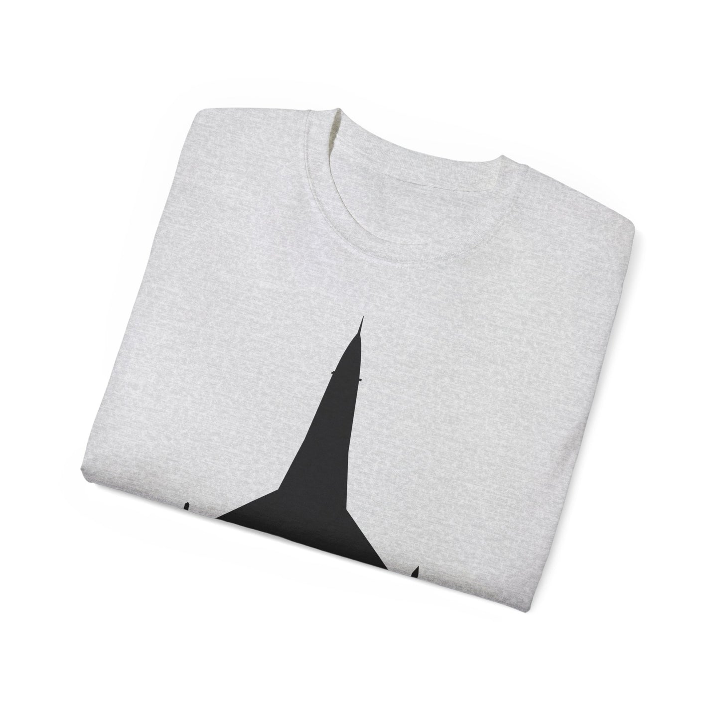Unisex Ultra Cotton Tee - Aircraft - F-16 -Top - Black wo Txt X 300