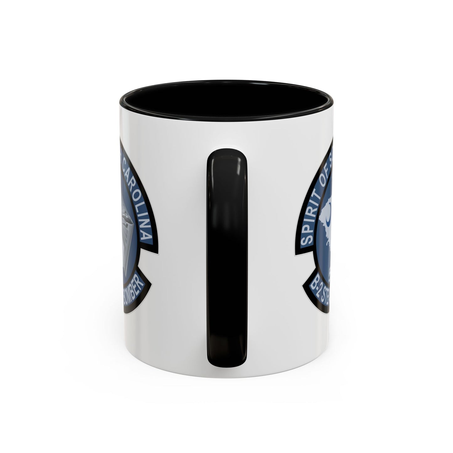 Accent Coffee Mug (11oz & 15oz) - USAF - B2 - Spirit of South Carolina Stealth Bomber wo Txt X 300