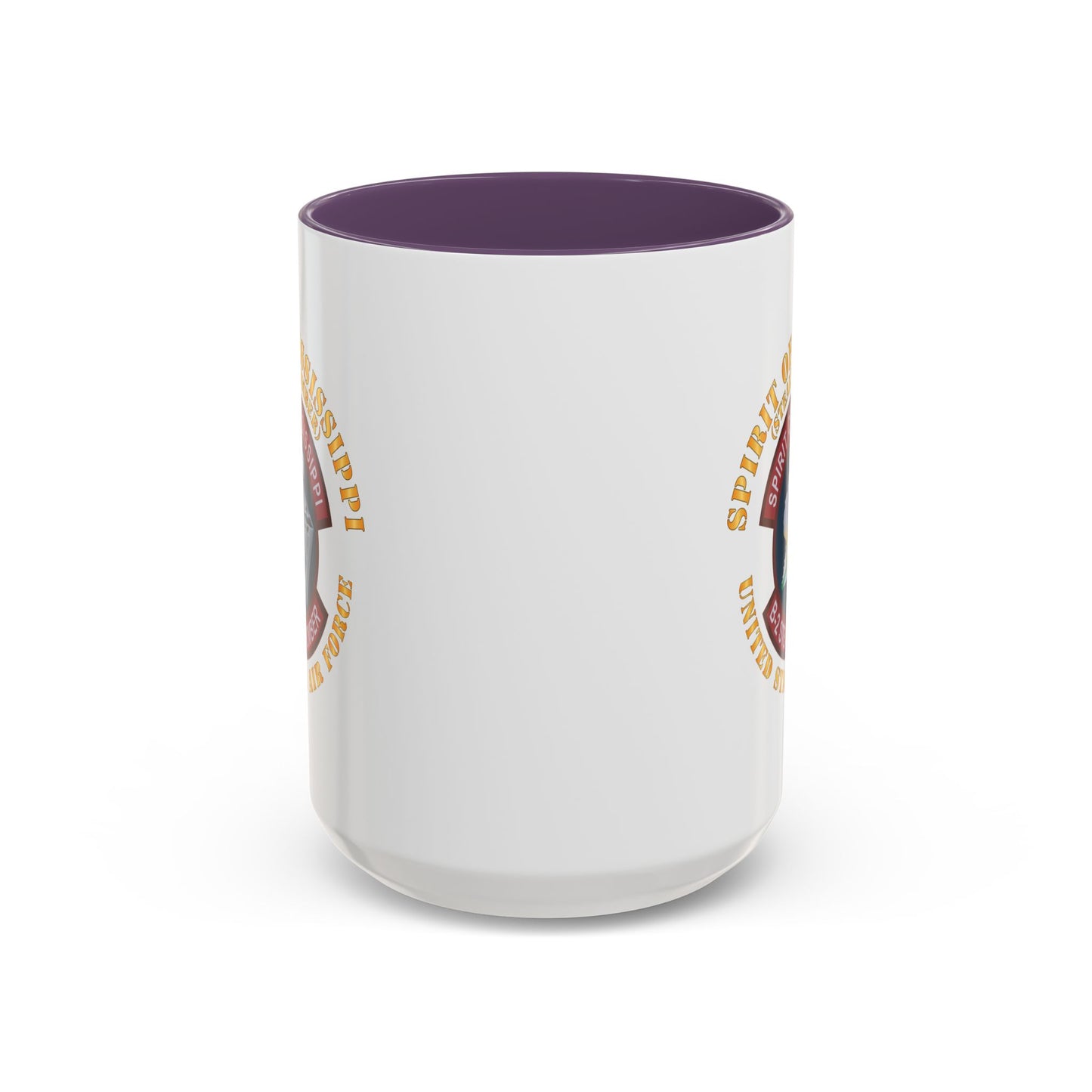 Accent Coffee Mug (11oz & 15oz) - USAF - B2 - Spirit of Mississippi - Stealth Bomber X 300
