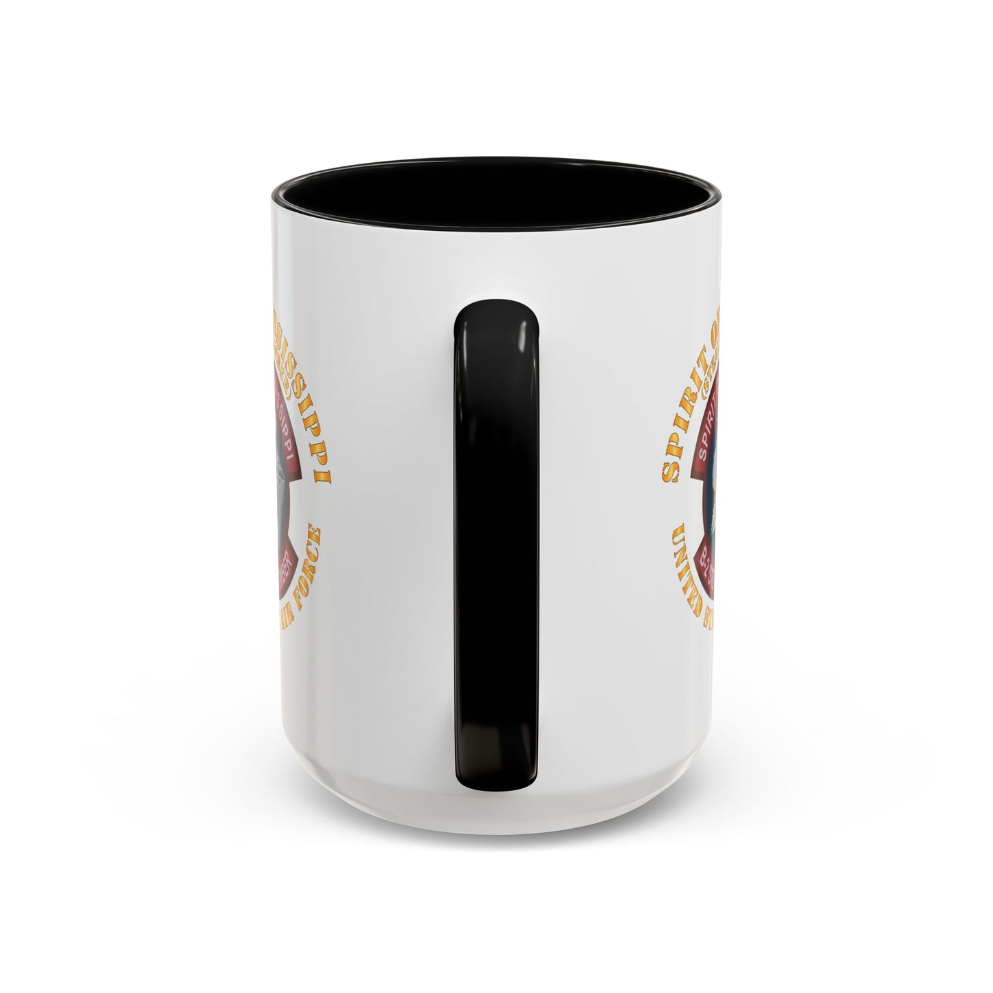 Accent Coffee Mug (11oz & 15oz) - USAF - B2 - Spirit of Mississippi - Stealth Bomber X 300