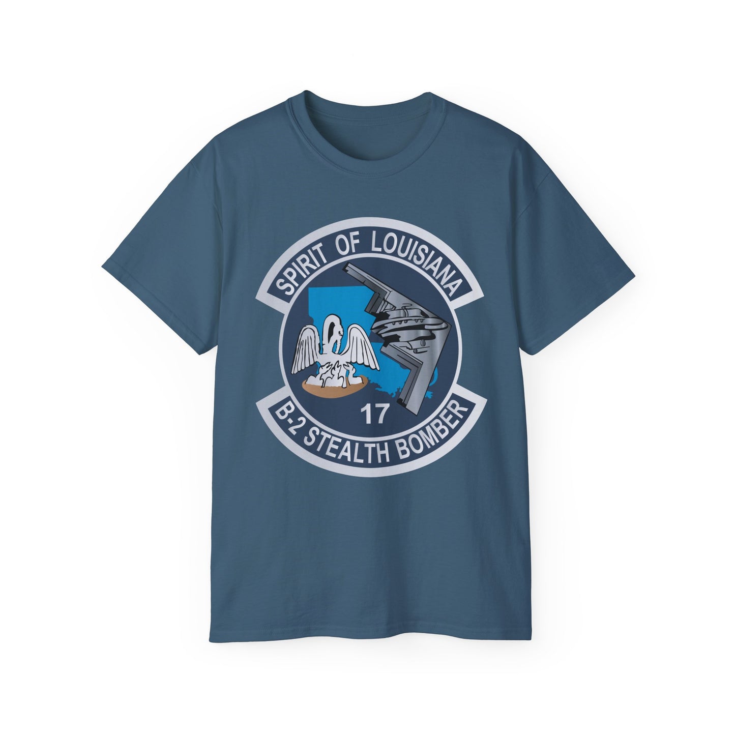 Unisex Ultra Cotton Tee - USAF - B2 - Spirit of Louisiana - Stealth Bomber wo txt X 300
