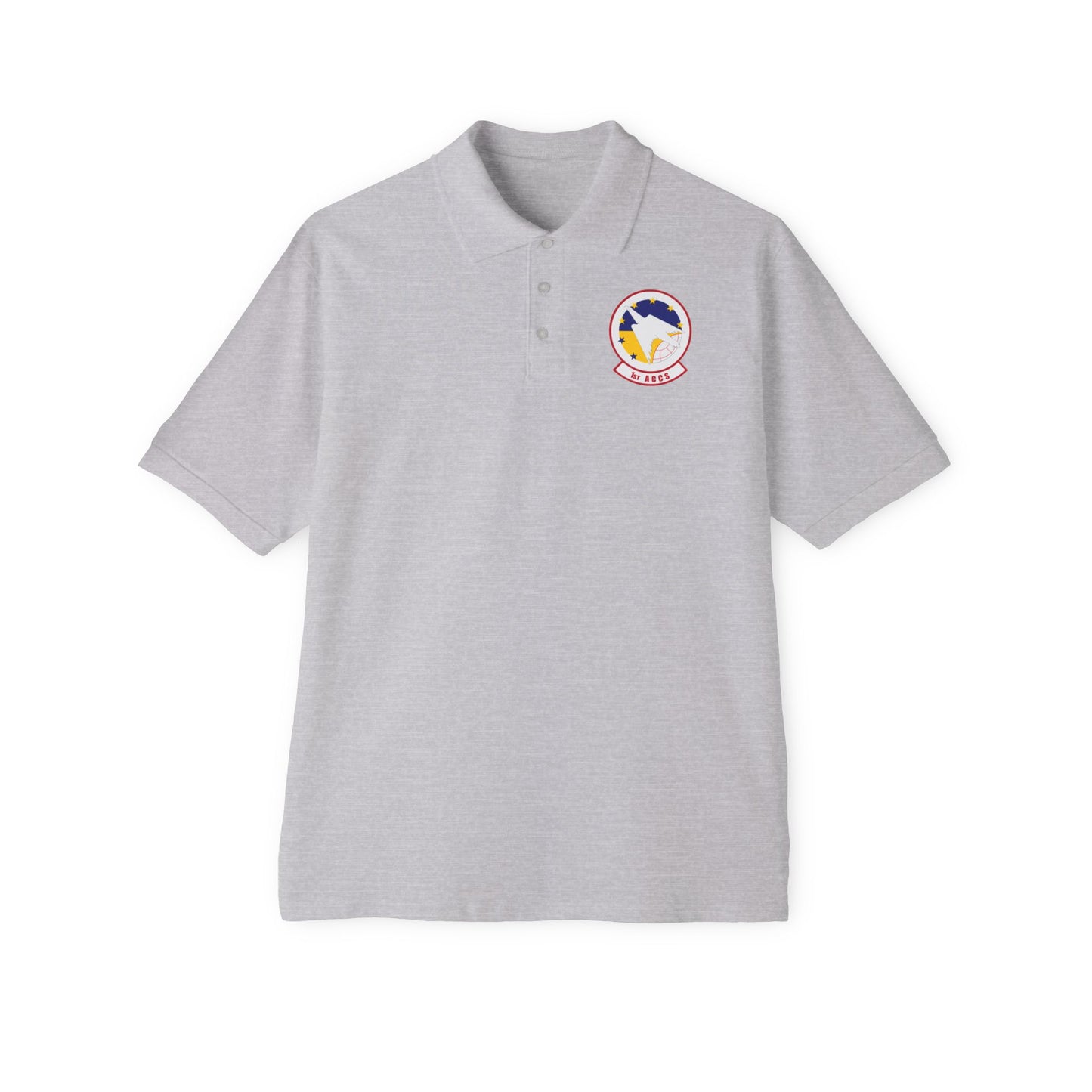 Men's Piqué Polo - USAF - 1st Airborne Command Control Squadron (ACC) wo txt X 300