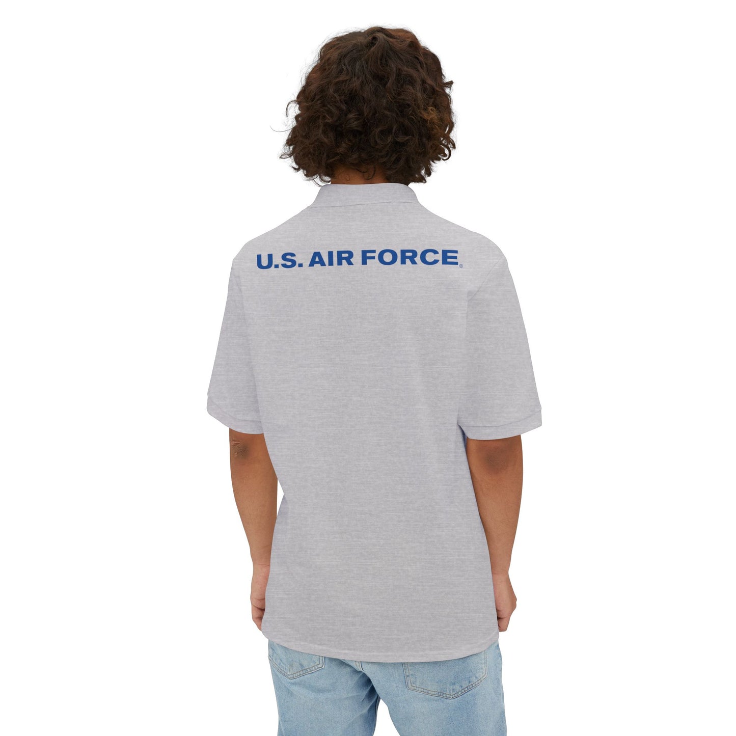 Men's Piqué Polo - US Air Force - R X 300