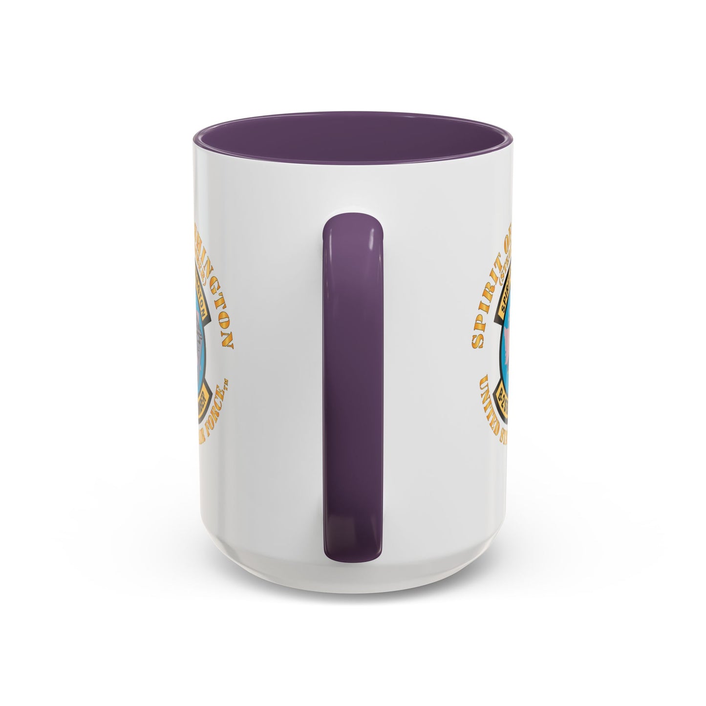 Accent Coffee Mug (11oz & 15oz) - USAF - B2 - Spirit of Washington - Stealth Bomber X 300