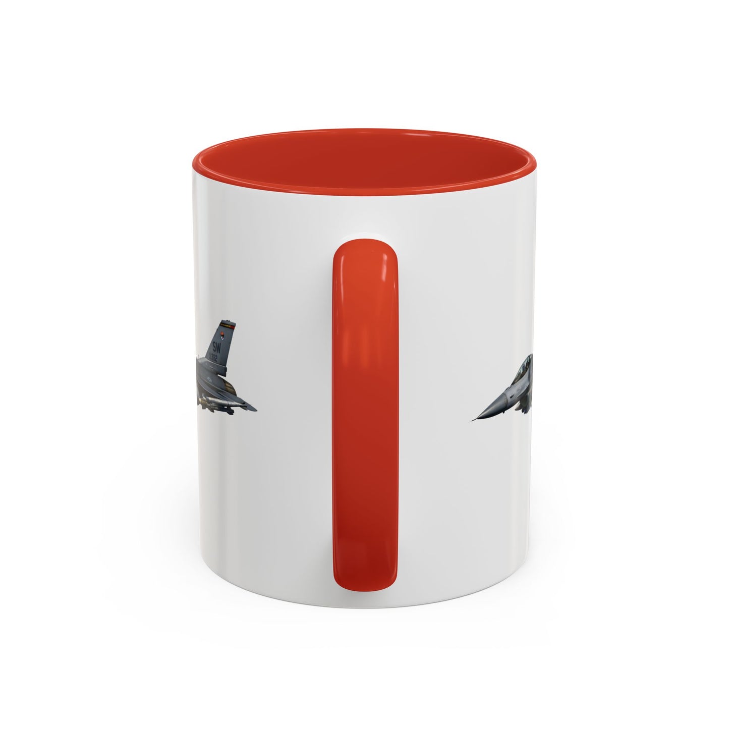 Accent Coffee Mug (11oz & 15oz) - USAF - F-16 Fighting Falcon wo txt X 300